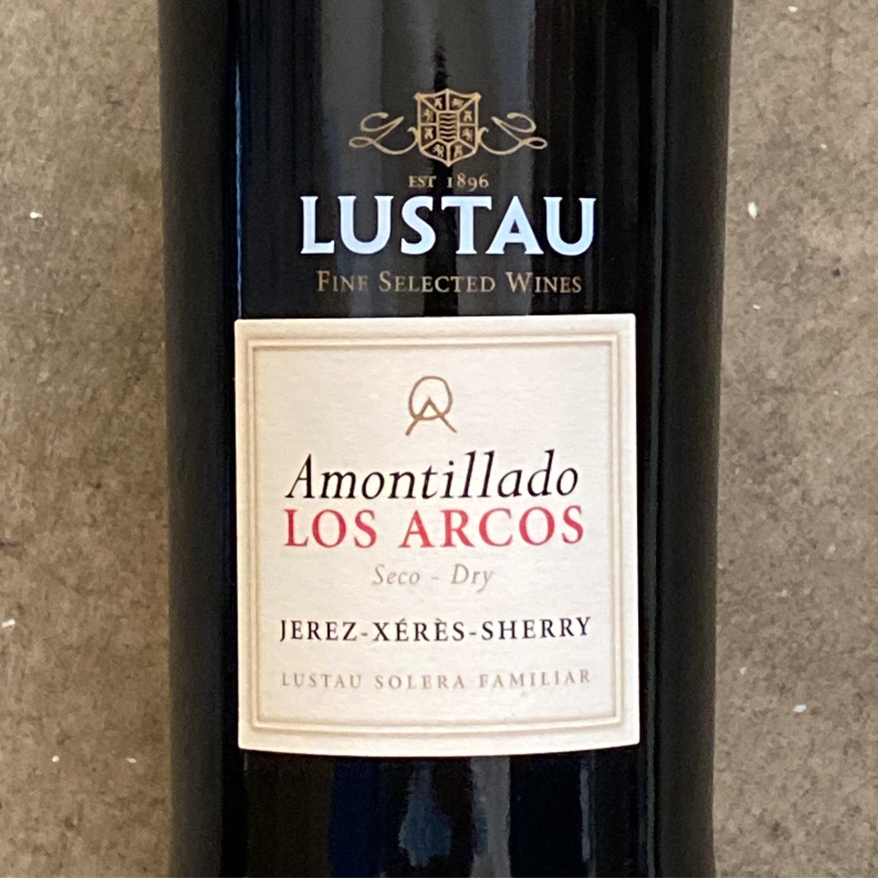Emilio Lustau, Amontillado Los Arcos NV, 750mL