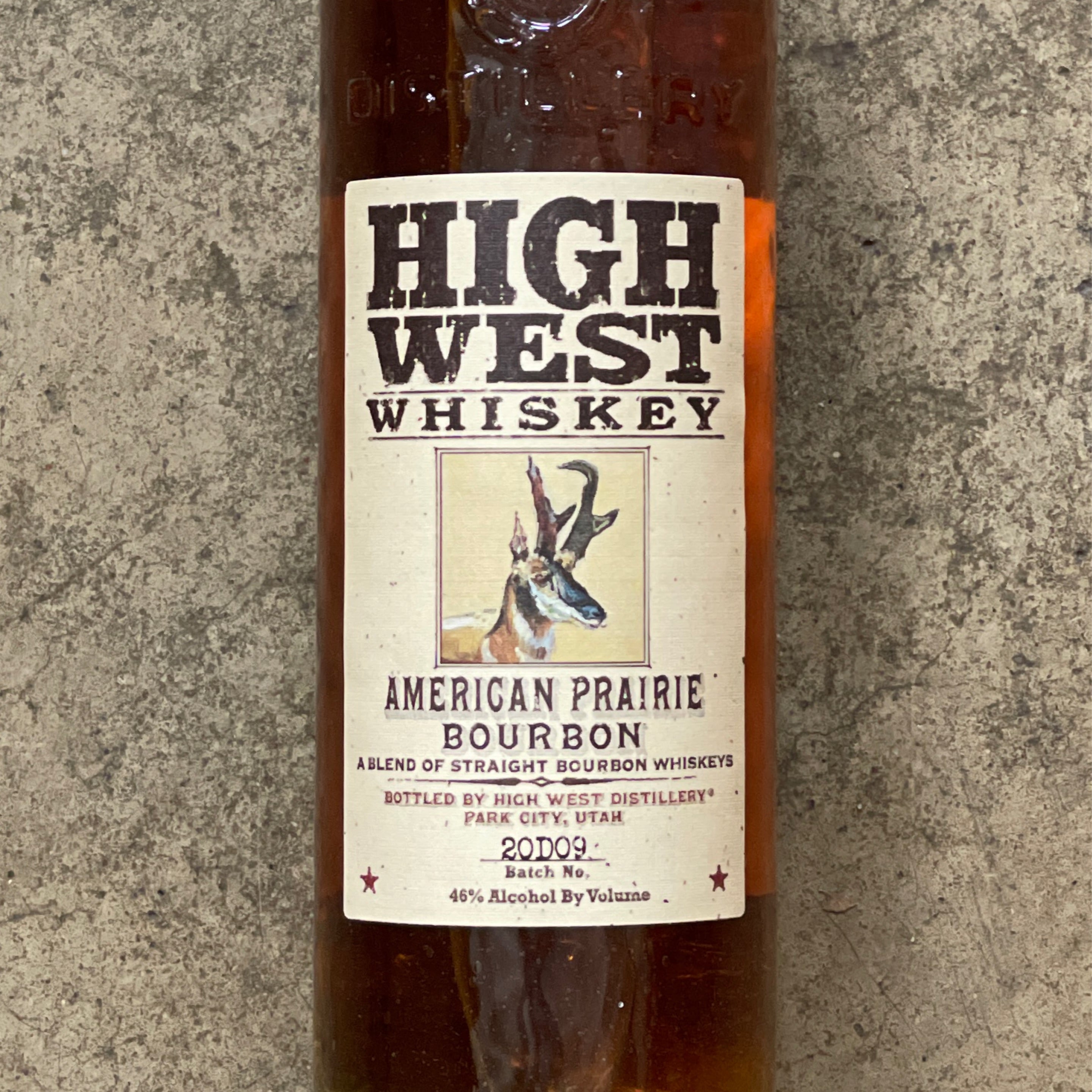 High West Distillery, Double Rye Whiskey 750mL