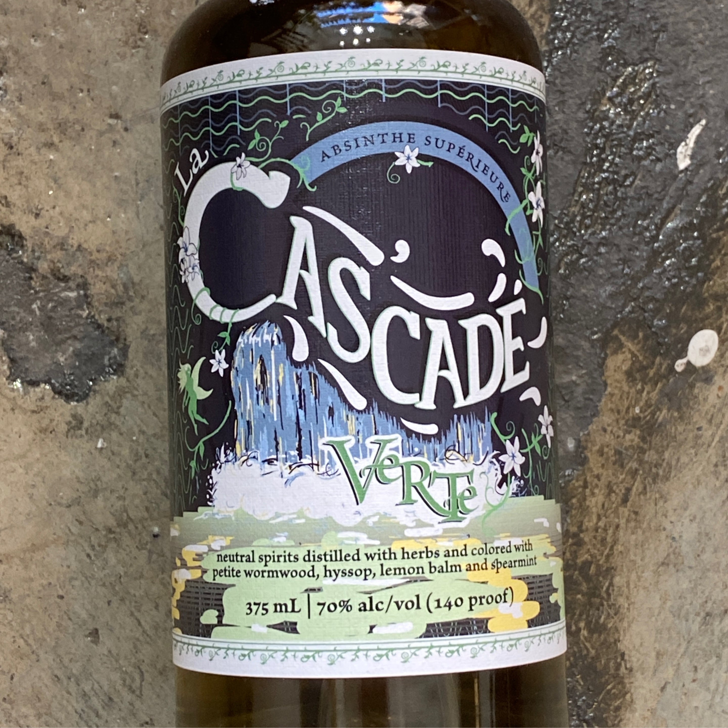 Honeoye Falls Distillery, La Cascade Verte 375mL