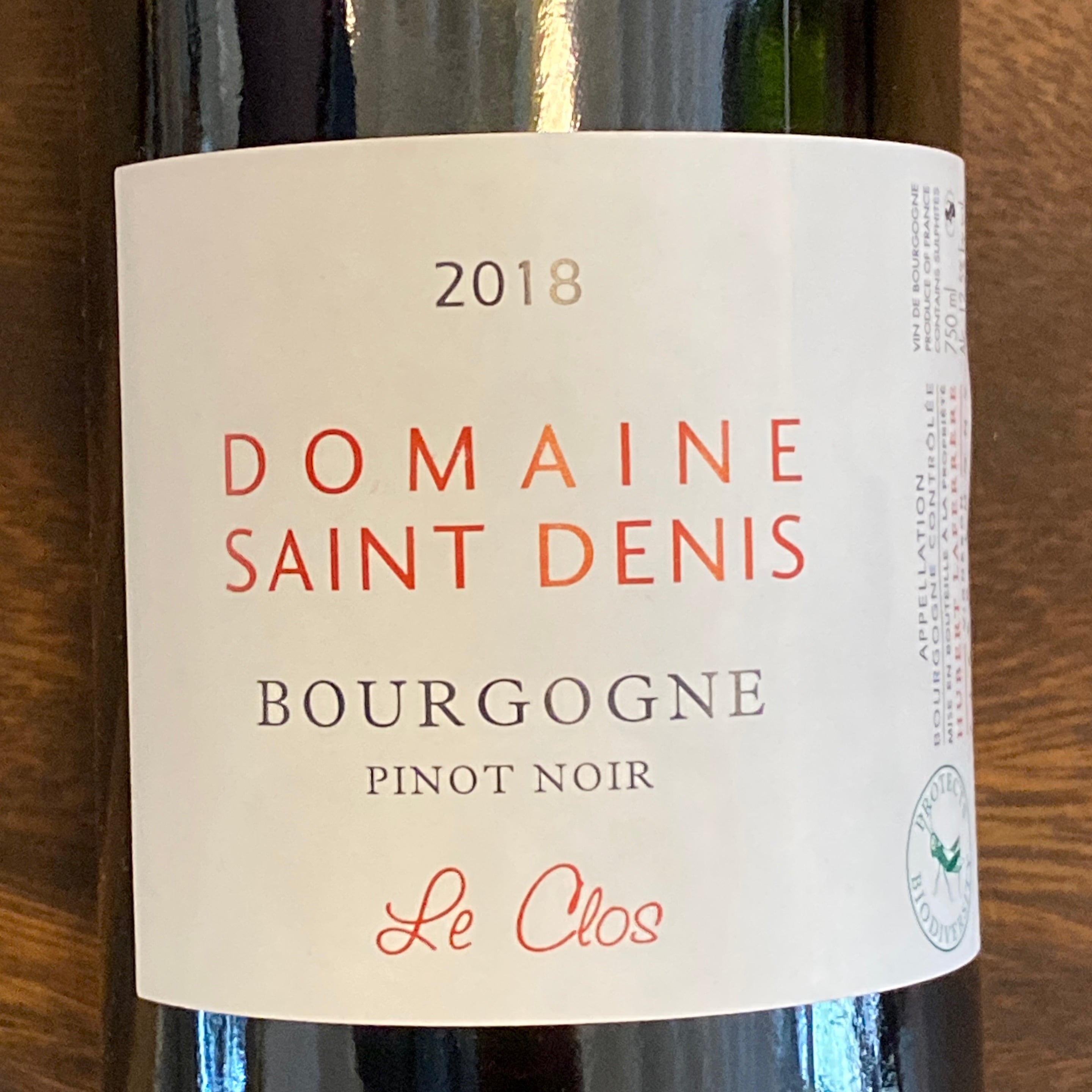Hubert Laferrère, Domaine Saint Denis "Le Clos" 2017, 750mL