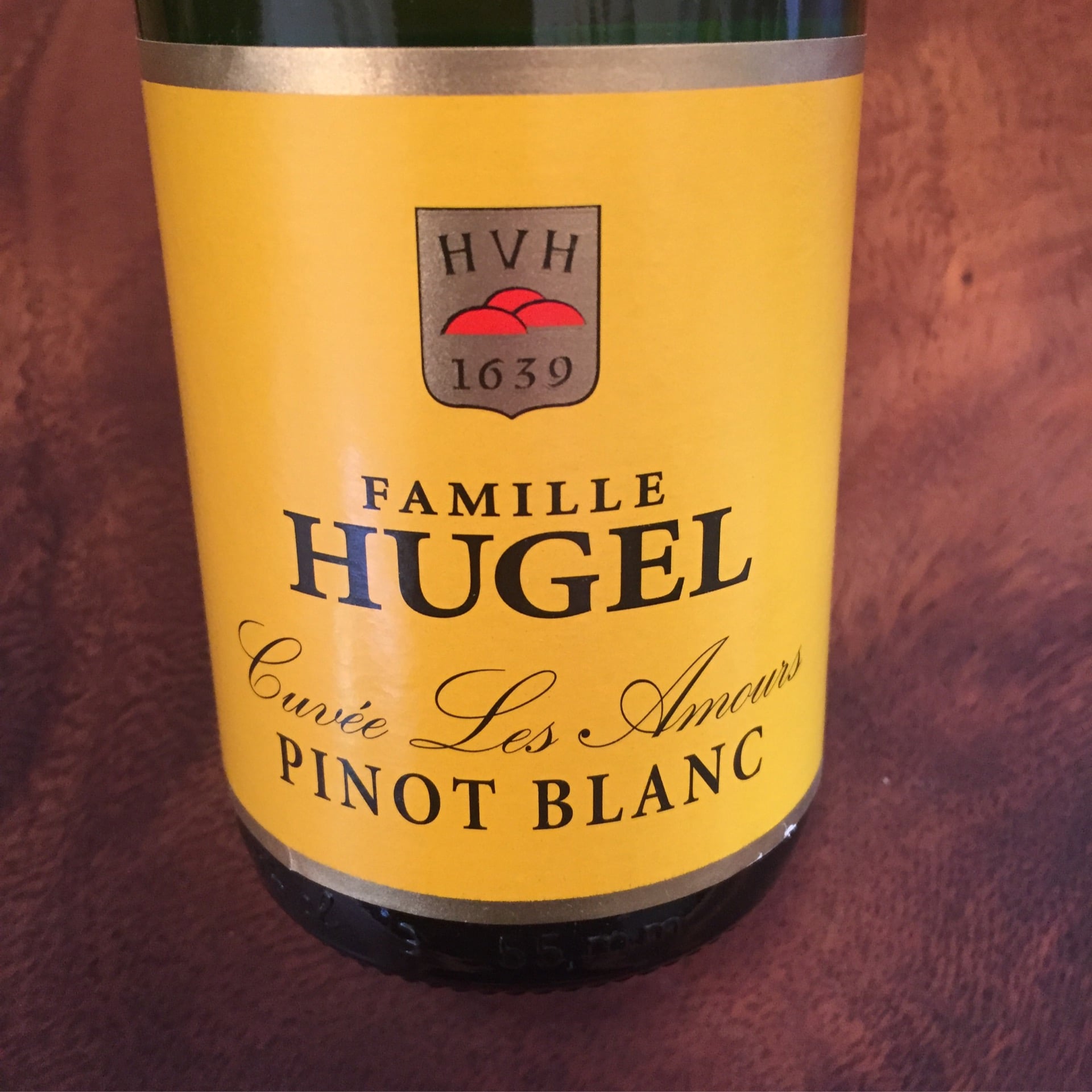 Hugel, Pinot Blanc Cuvée Les Amours 2016, 750ml
