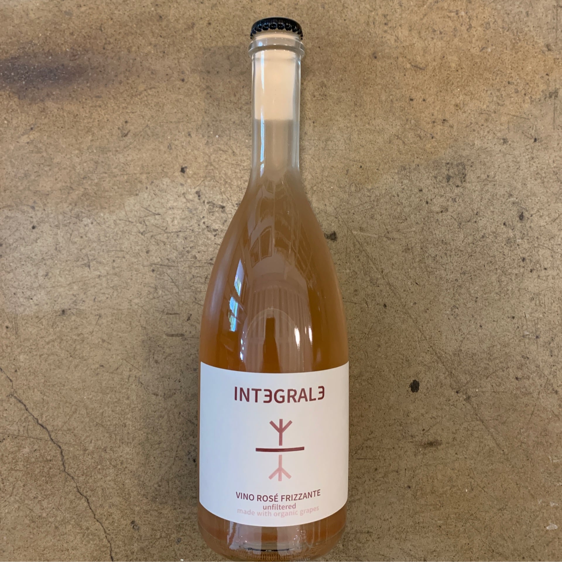 Integrale Vino Rosé Frizzante NV, 750mL