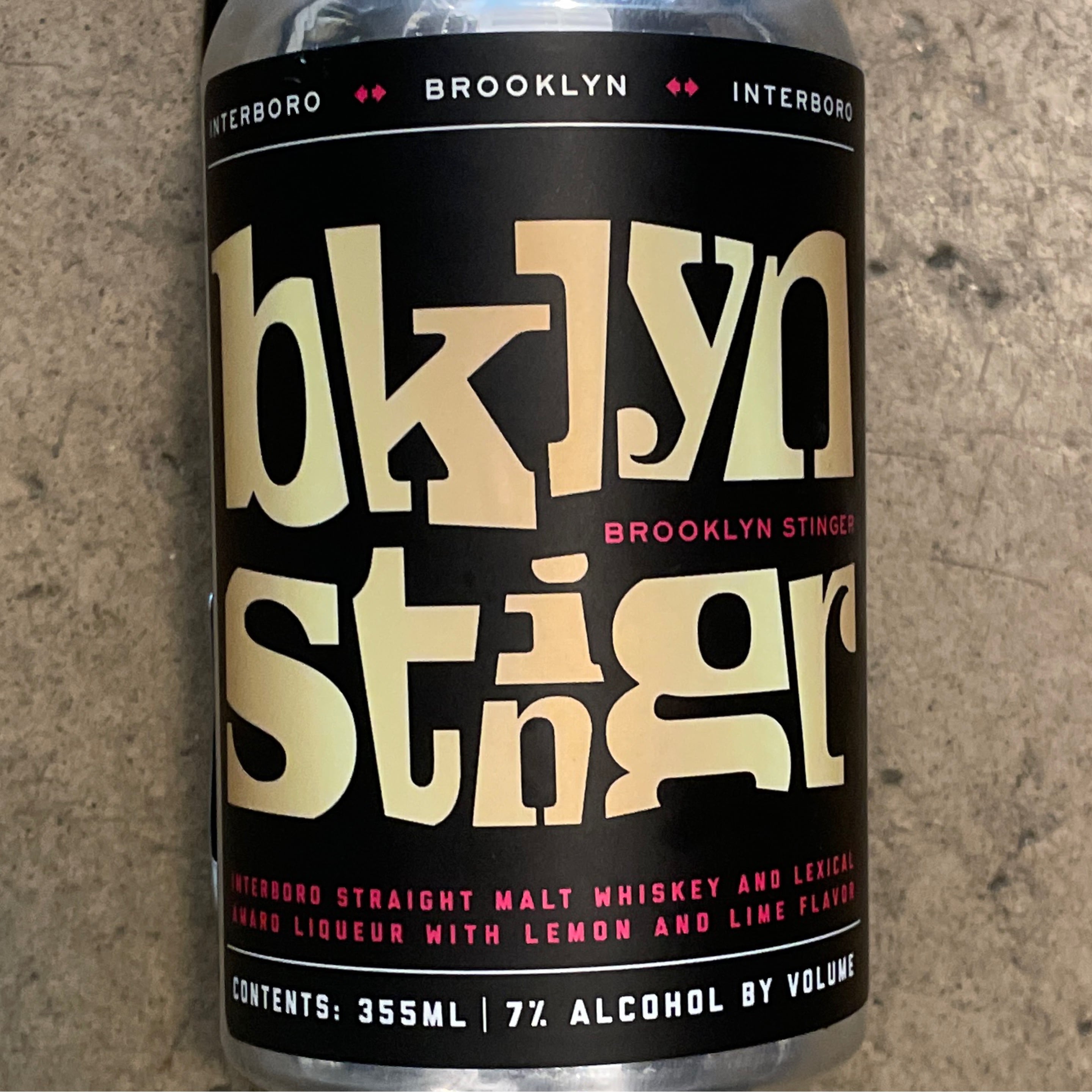 Interboro, Brooklyn Stinger NV, 375 mL