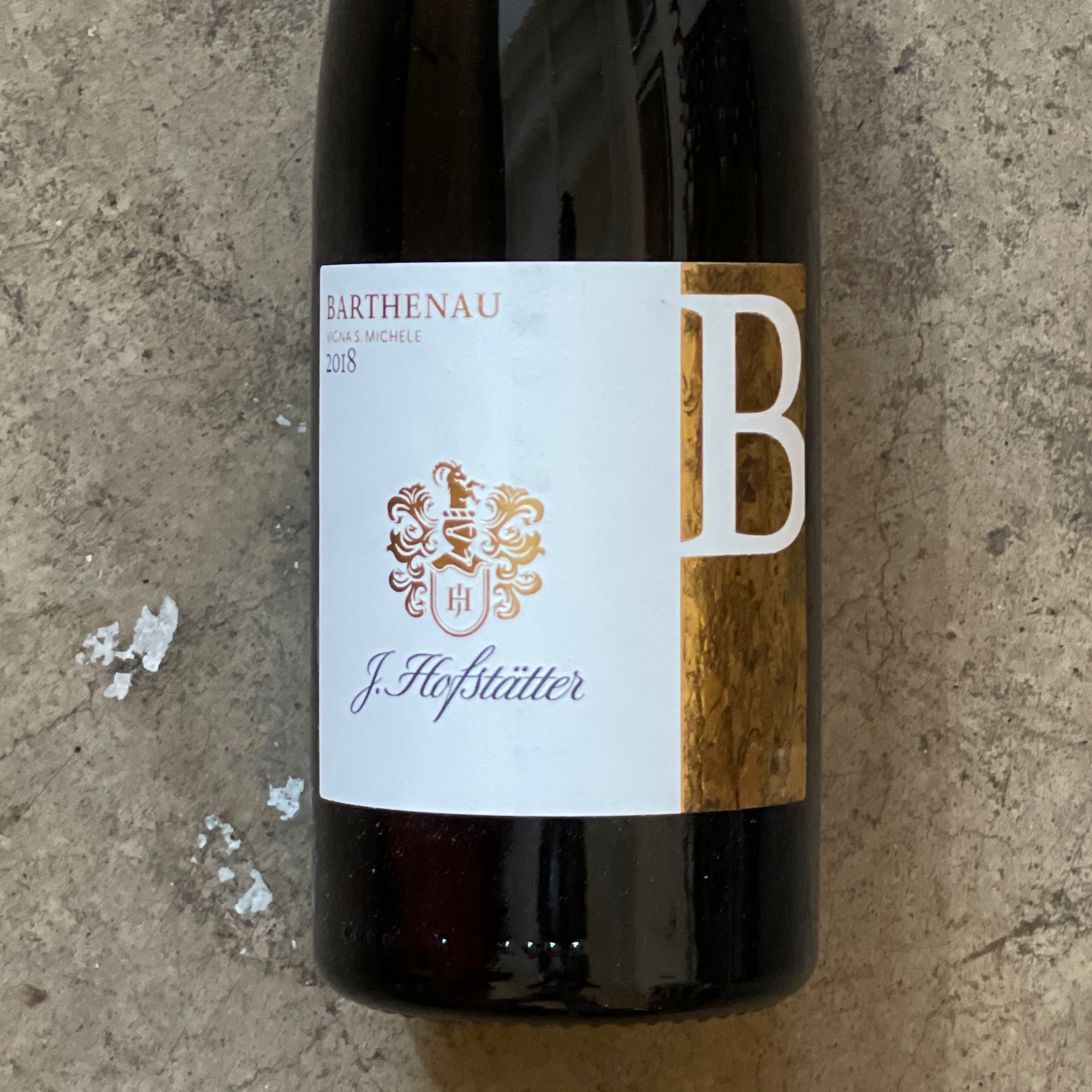J. Hofstätter, Barthenau Vigna S. Michele 2018, 750mL