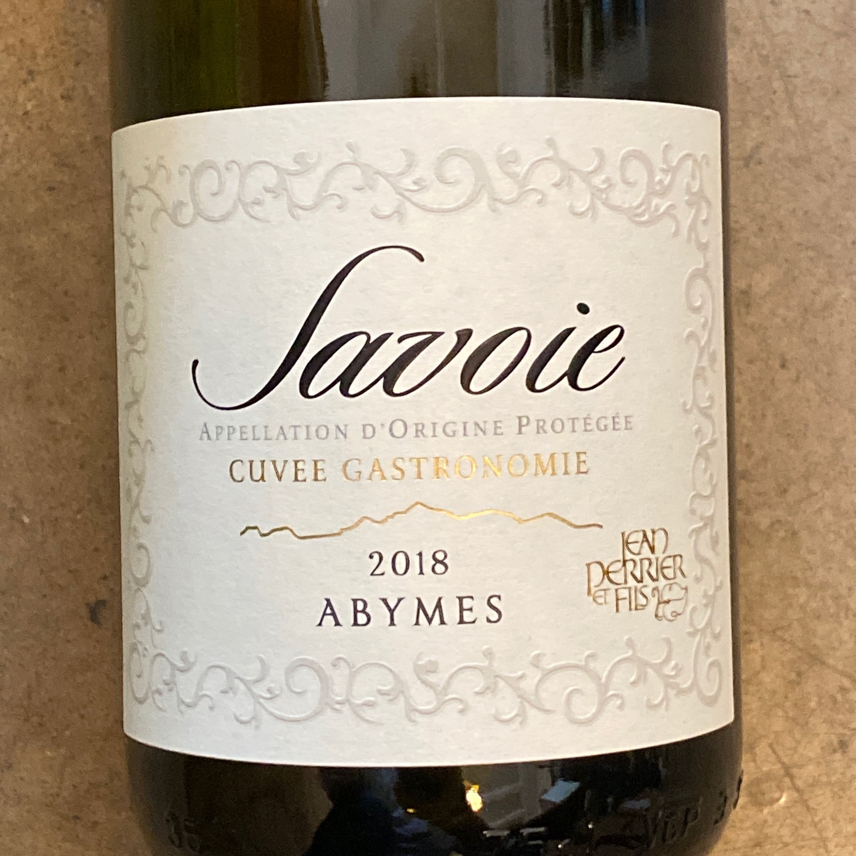 Jean Perrier et Fils, Vin de Savoie Abymes Cuvée Gastronomie 2018, 750mL