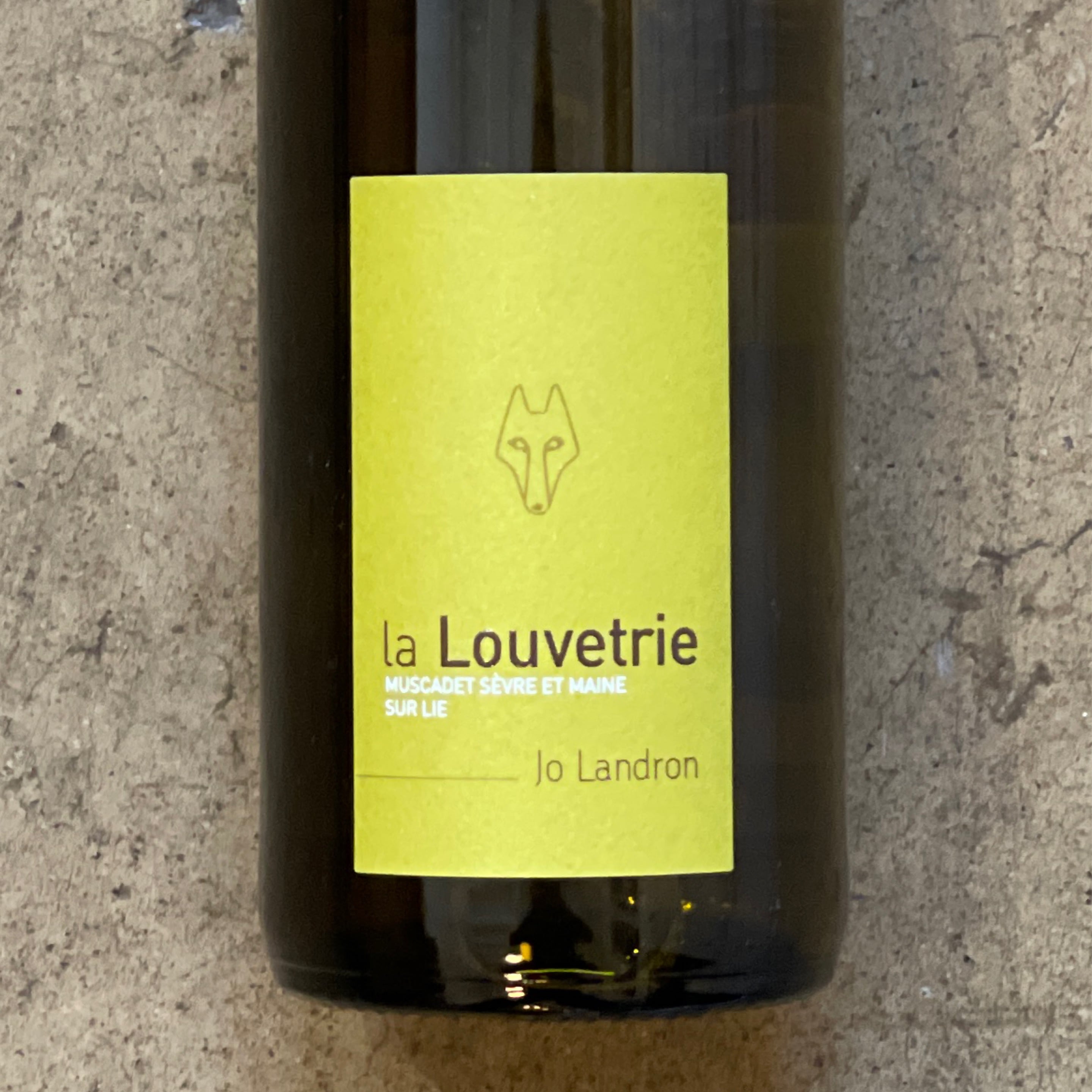 Jo Landron, Muscadet Sèvre-et-Maine Sur Lie La Louvetrie 2022, 750mL