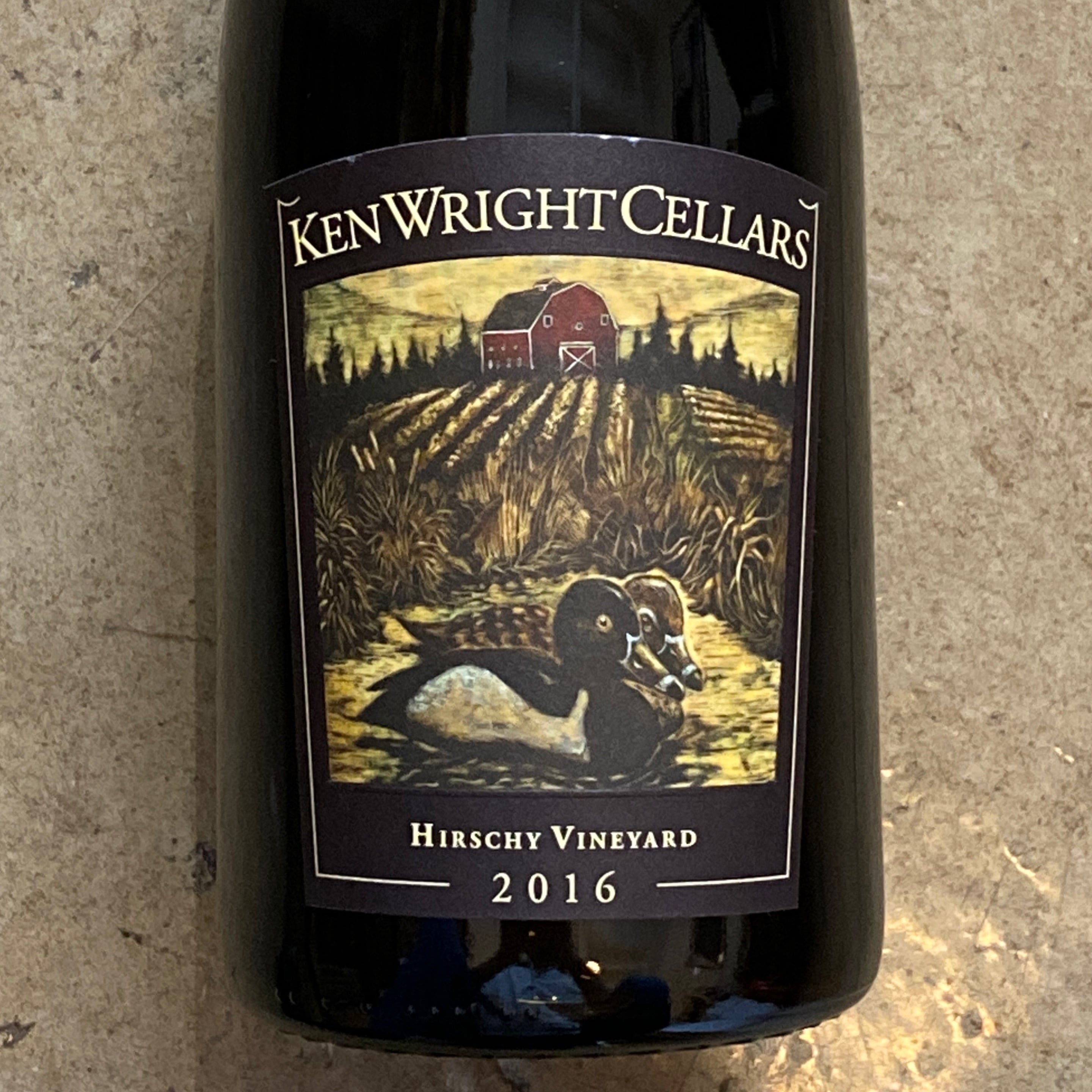 Ken Wright Cellars, Hirschy Vineyard Pinot Noir 2016, 750mL