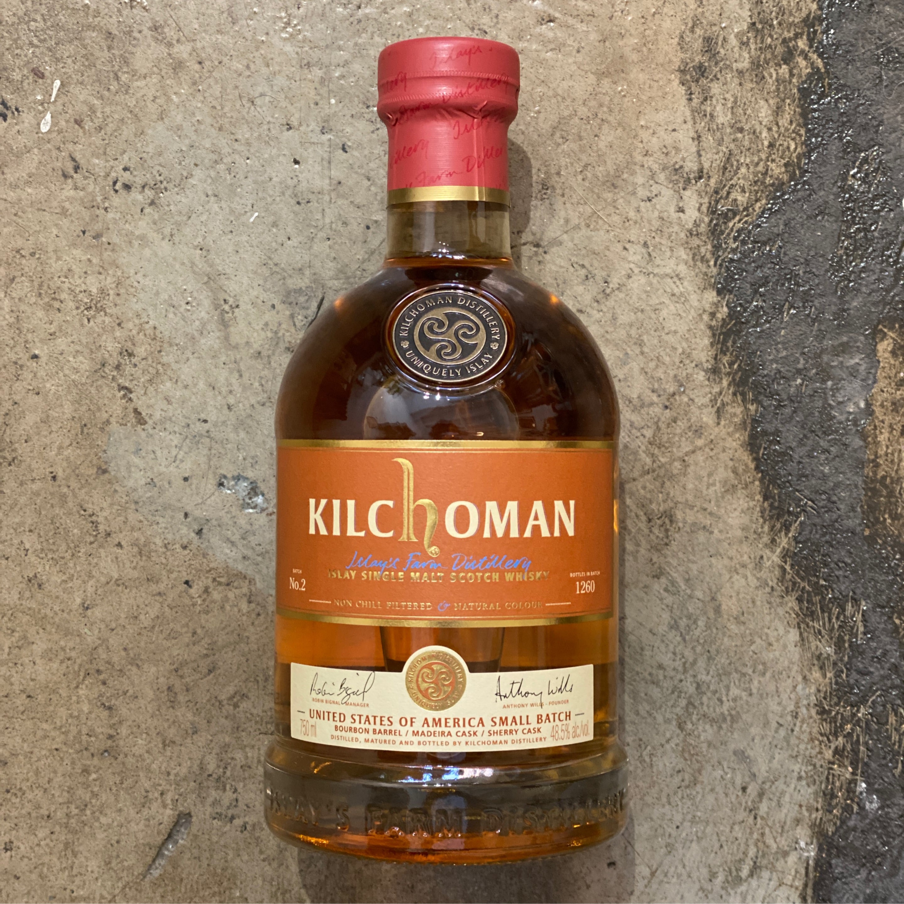 Kilchoman Distillery, United States Small Batch No. 2 750mL