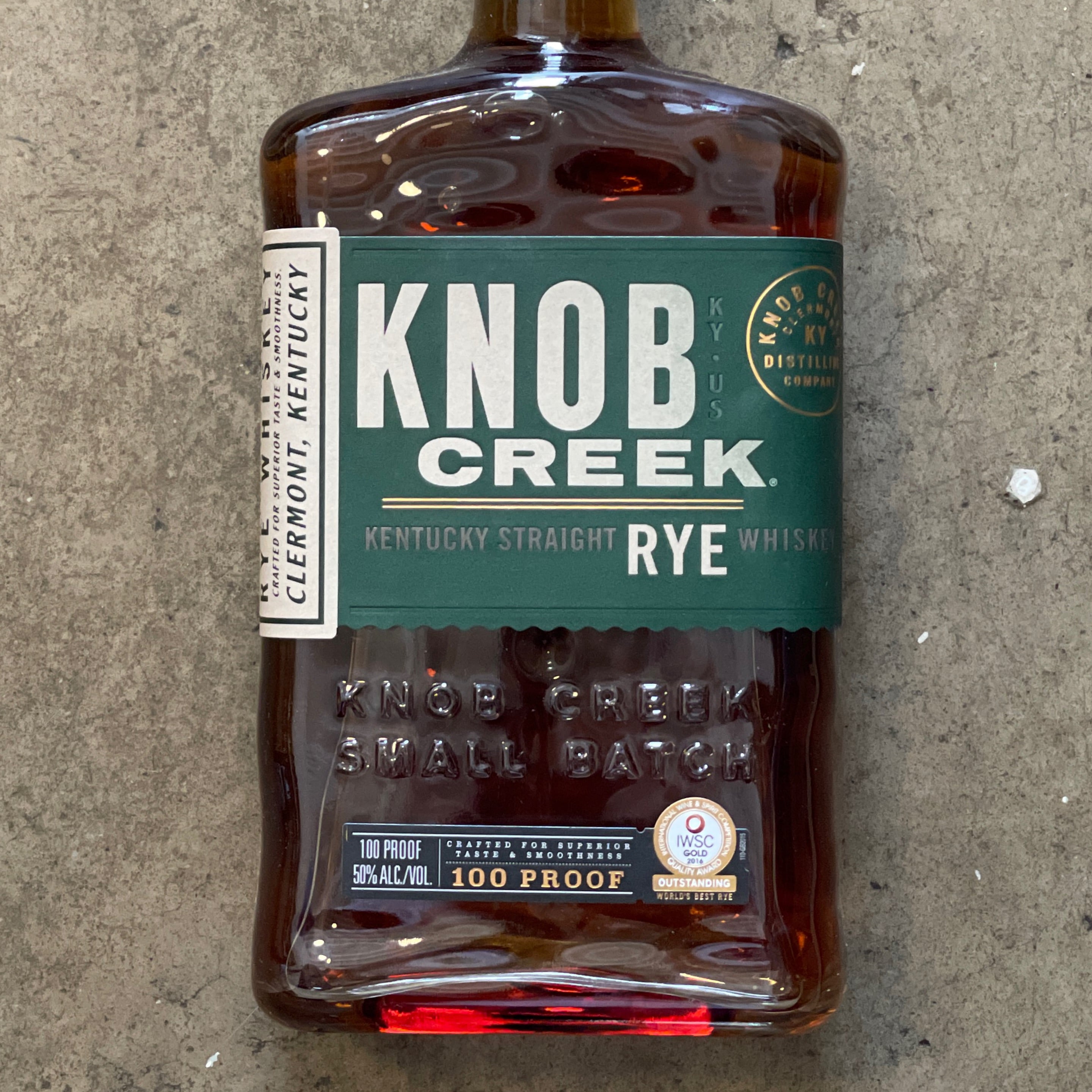 Knob Creek, Kentucky Straight Rye Whiskey 750mL