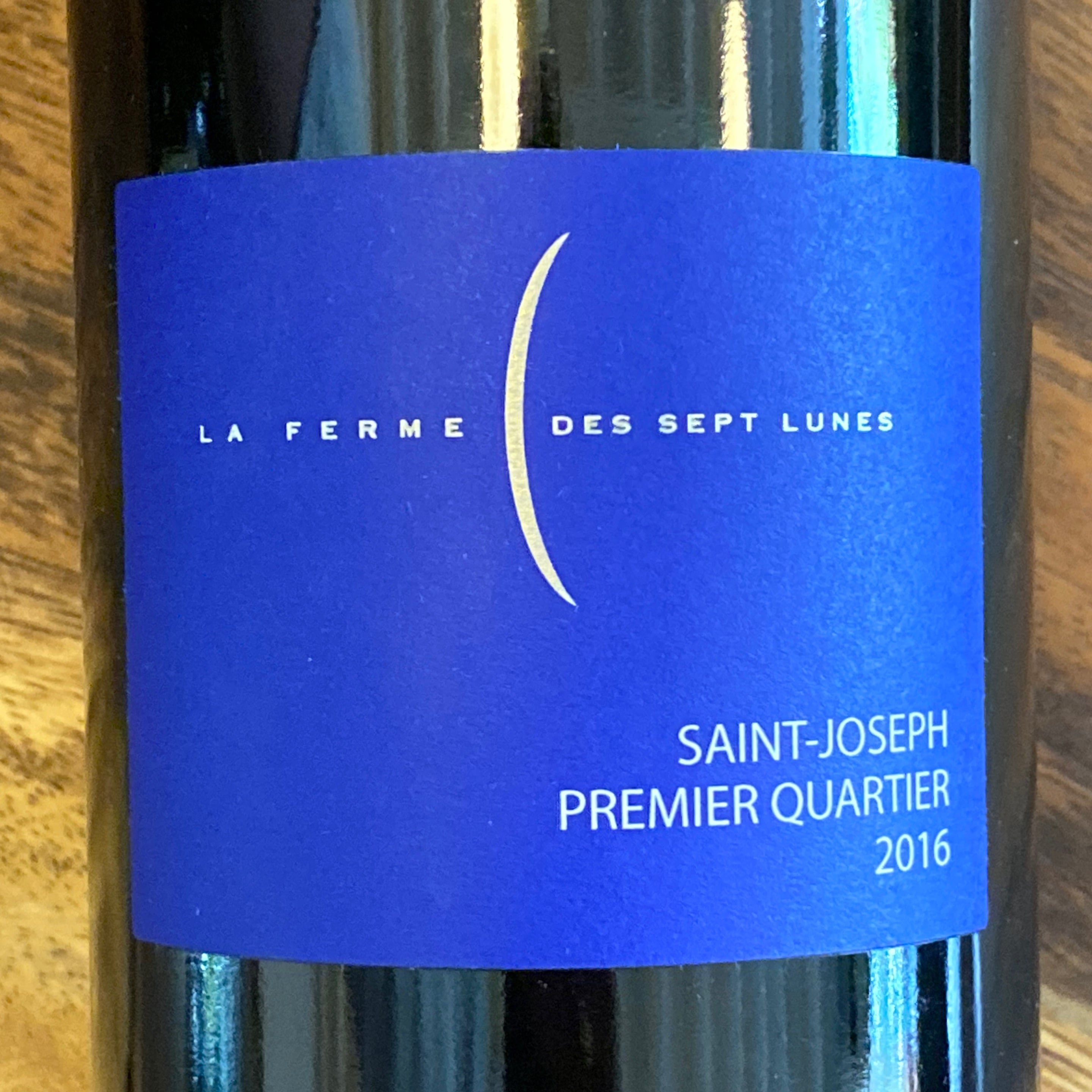 La Ferme des Sept Lunes, Saint-Joseph Premier Quartier 2016, 750mL