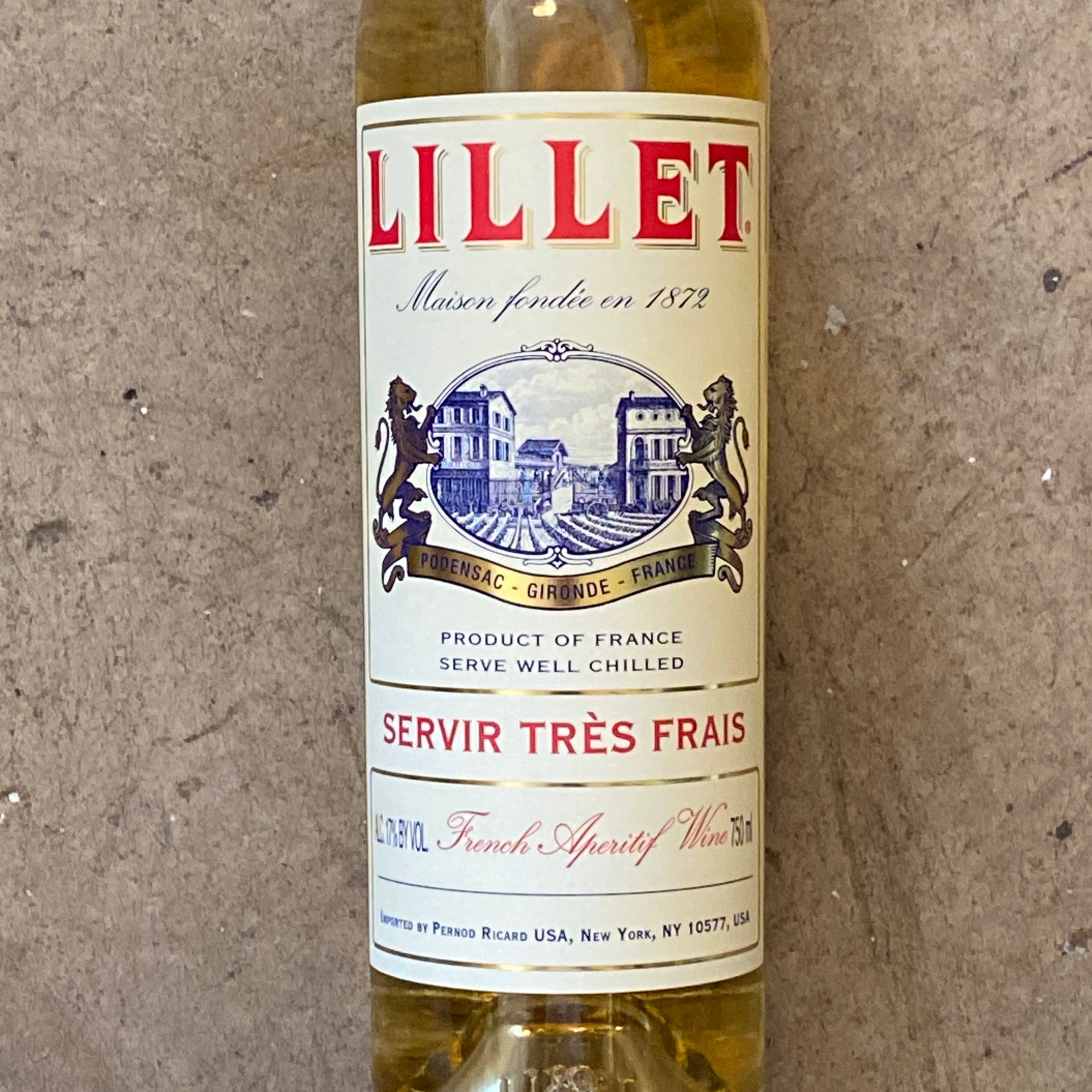 Lillet, Aperitif Blanc 750mL