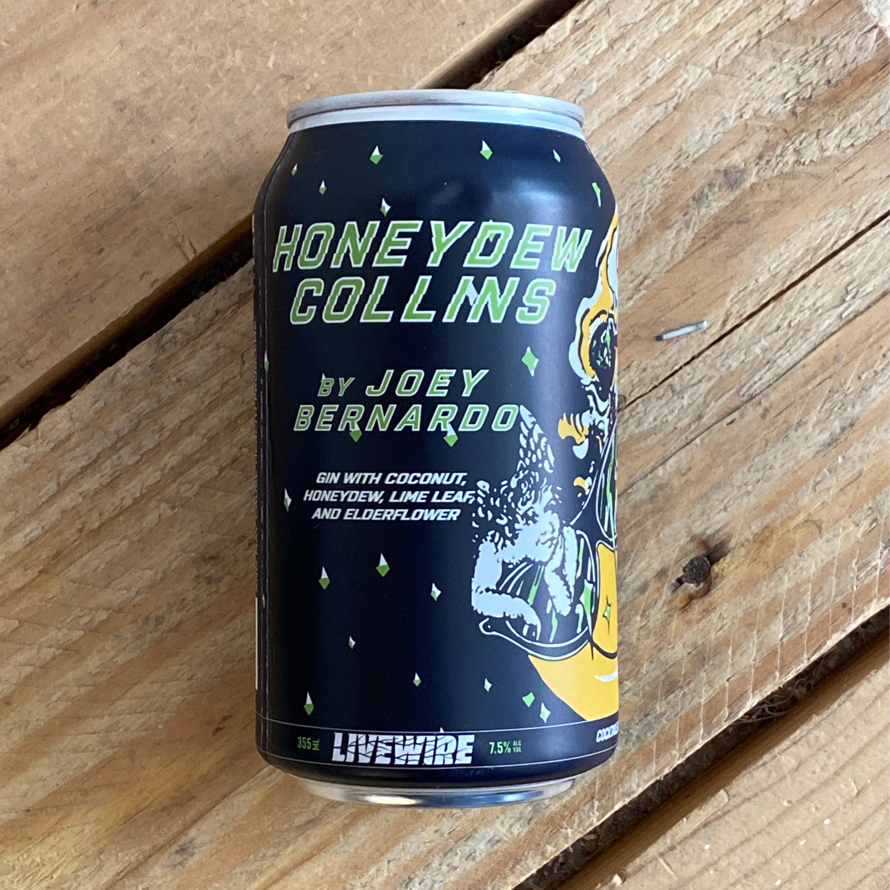 LiveWire, Honeydew Collins 355mL