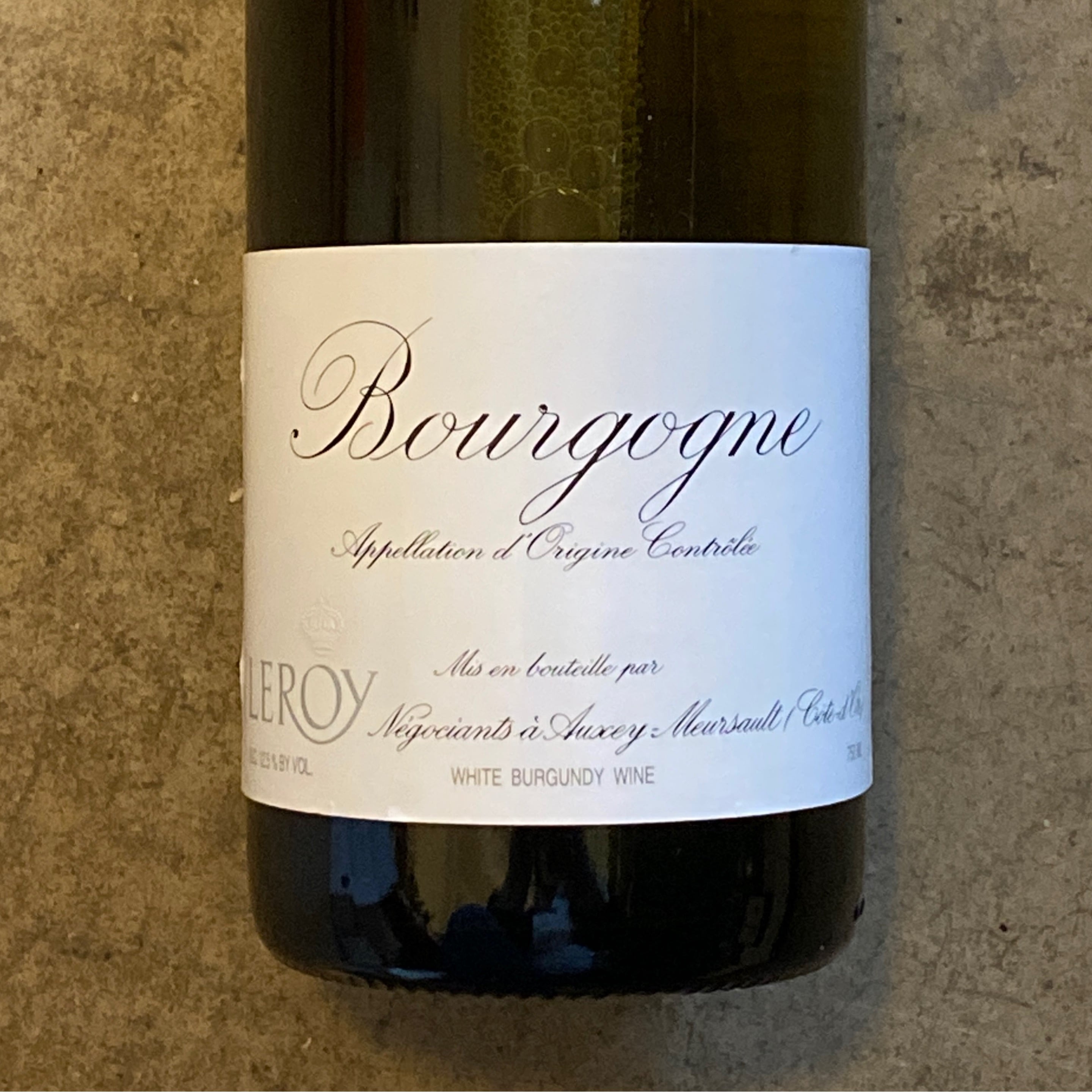 Maison Leroy, Bourgogne Blanc 2019, 750mL