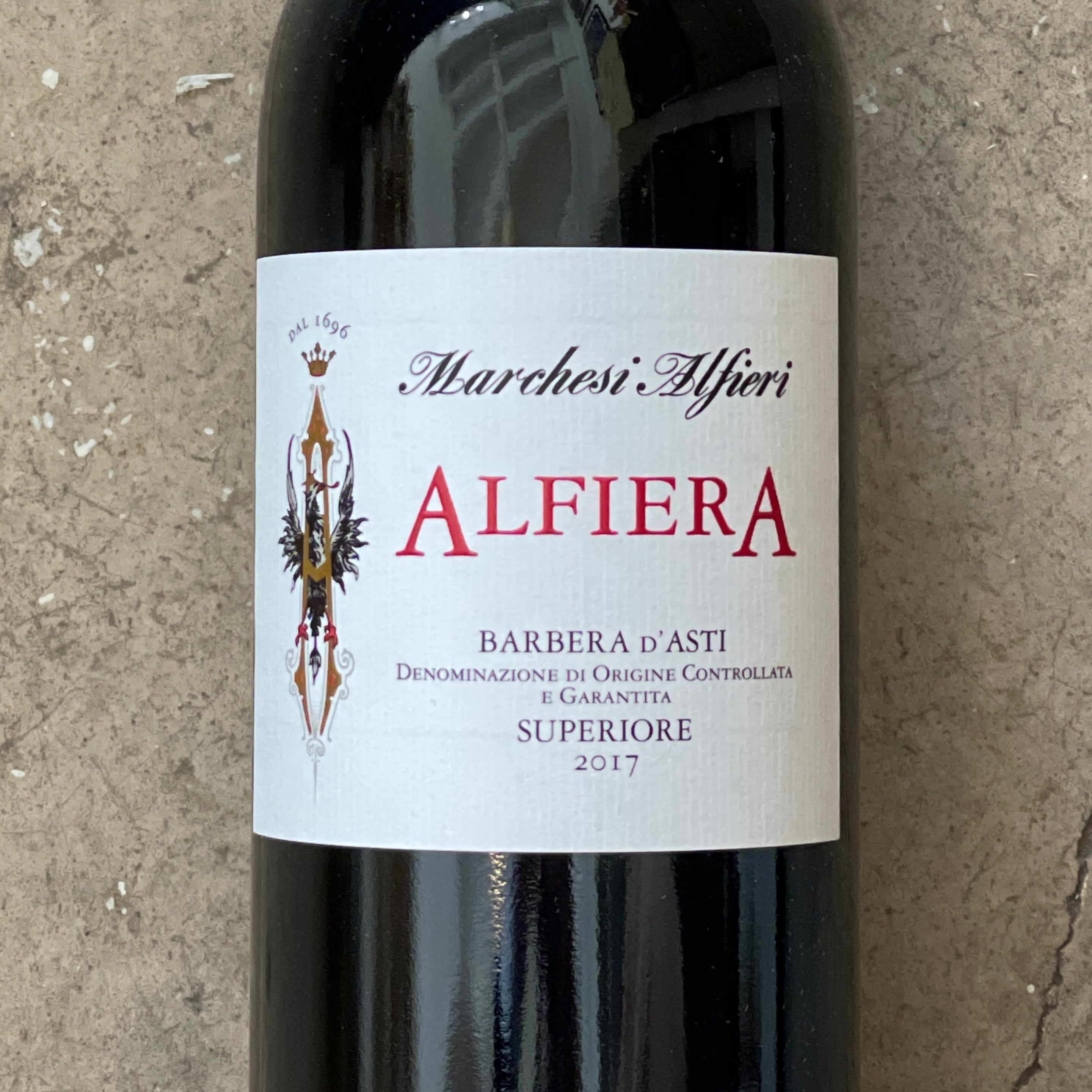 Marchesi Alfieri, Barbera d'Asti Superiore Alfiera 2017, 750mL