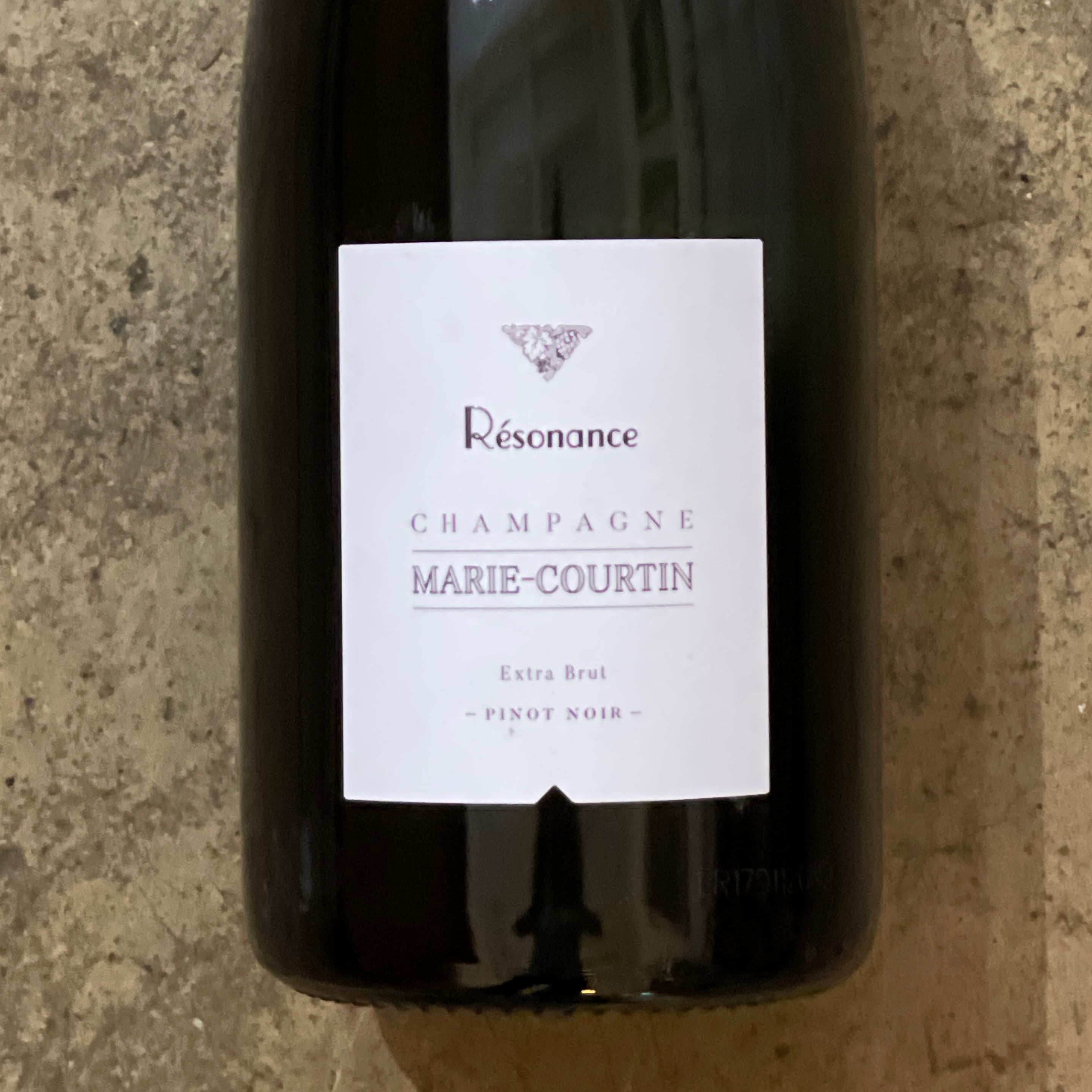 Marie Courtin, Résonance Extra Brut Champagne NV, 750mL
