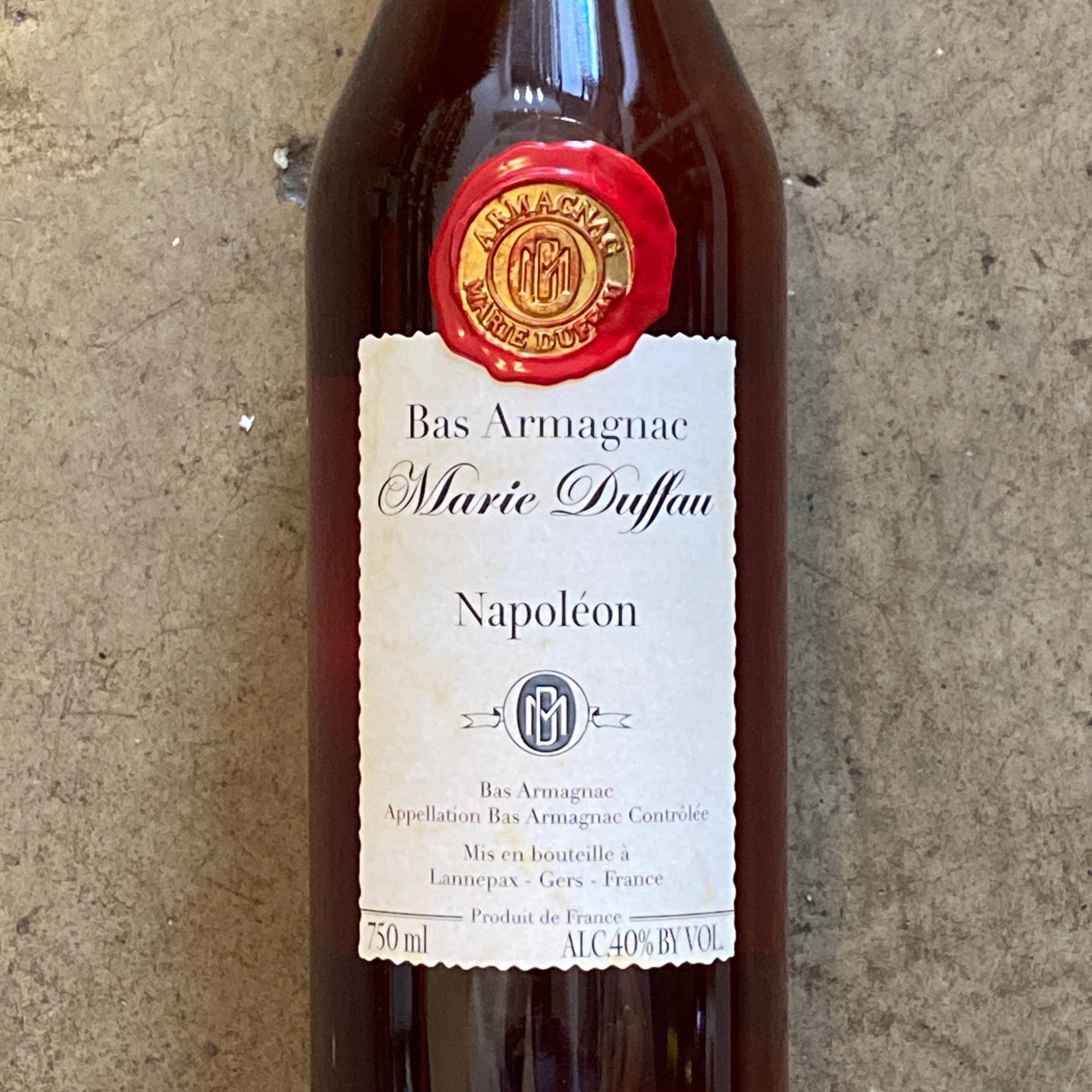Marie Duffau, Bas-Armagnac Napoleon 750ml