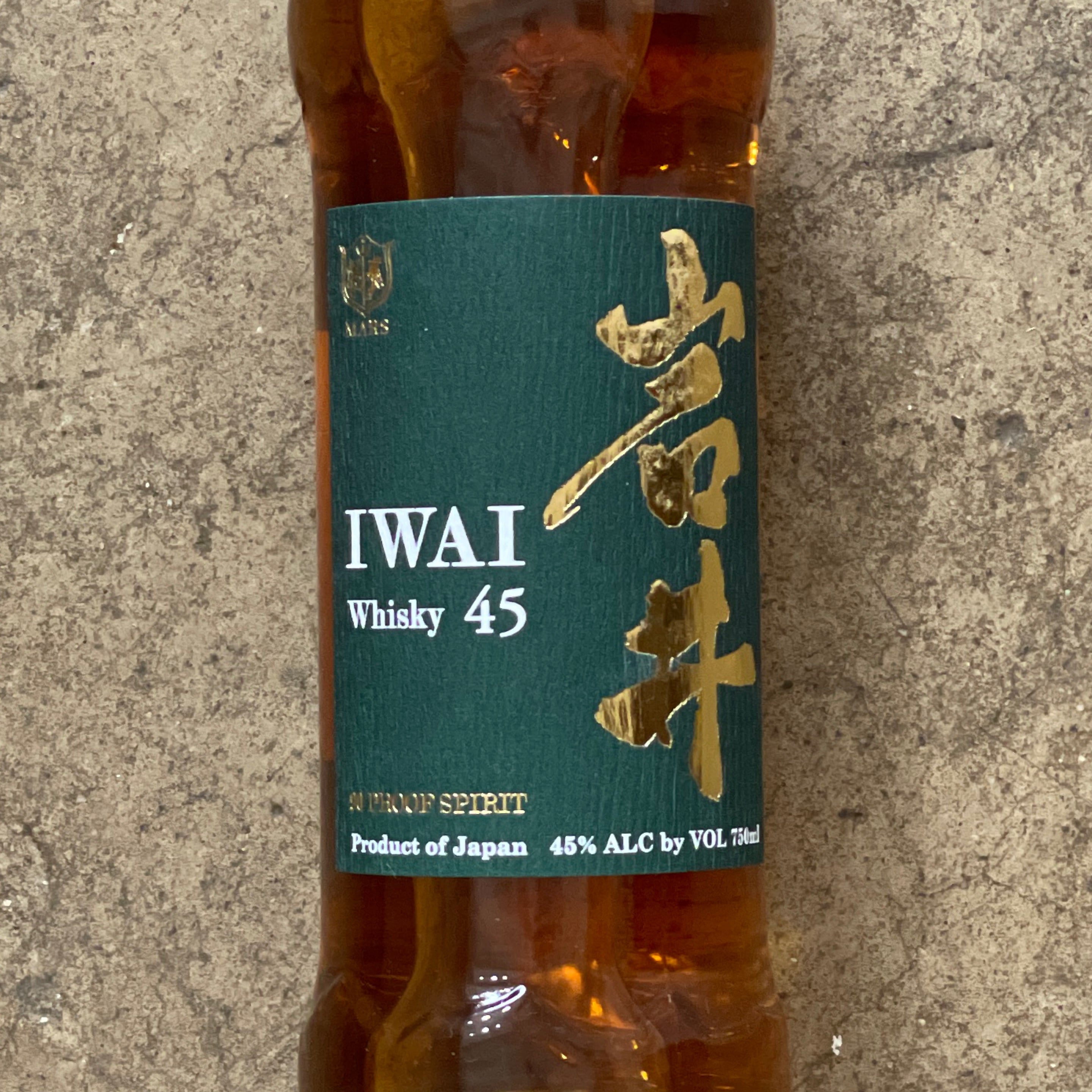 Mars Shinshu Distillery, IWAI 45 Japanese Whisky 750mL