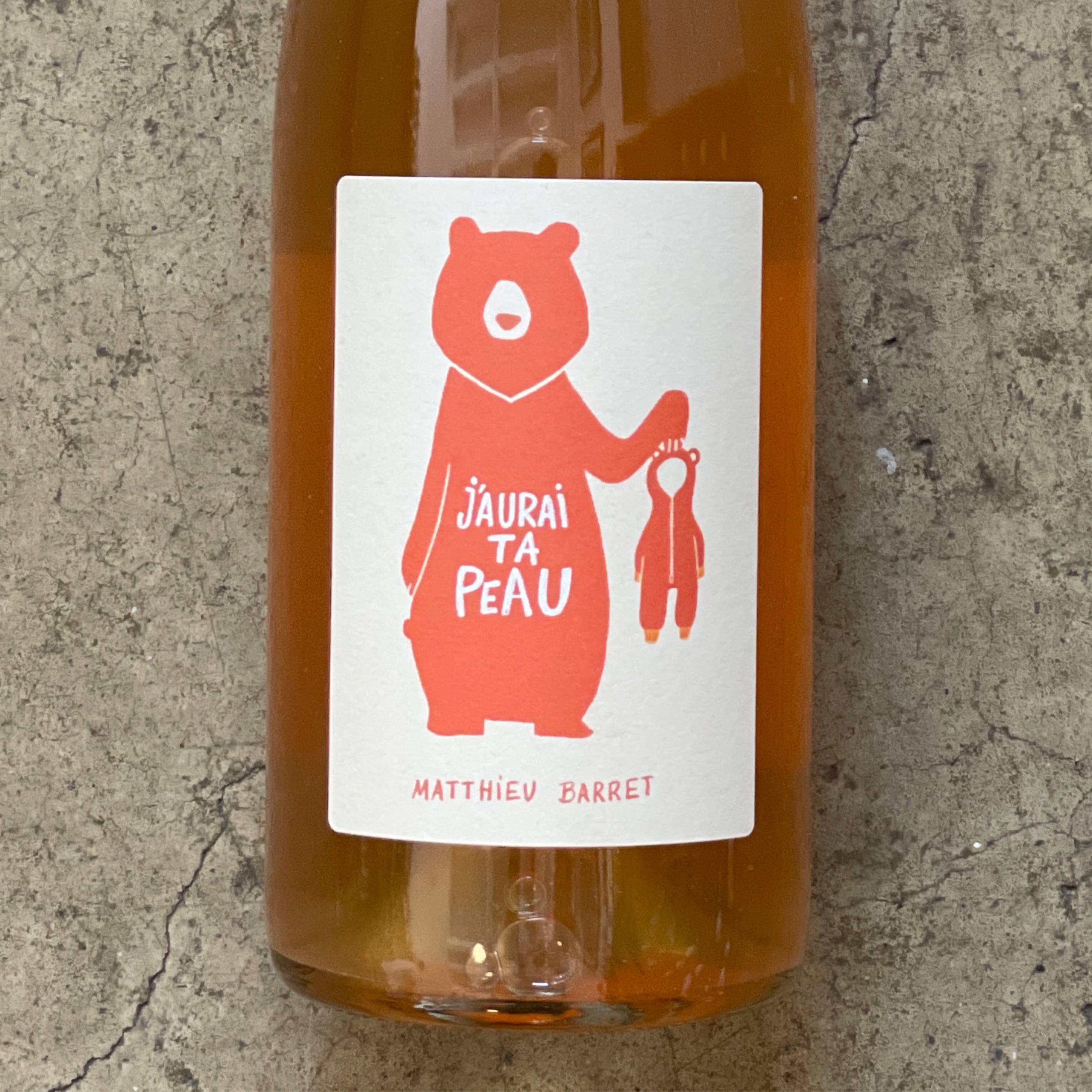 Matthieu Barret, J'aurai Ta Peau 2020, 750mL
