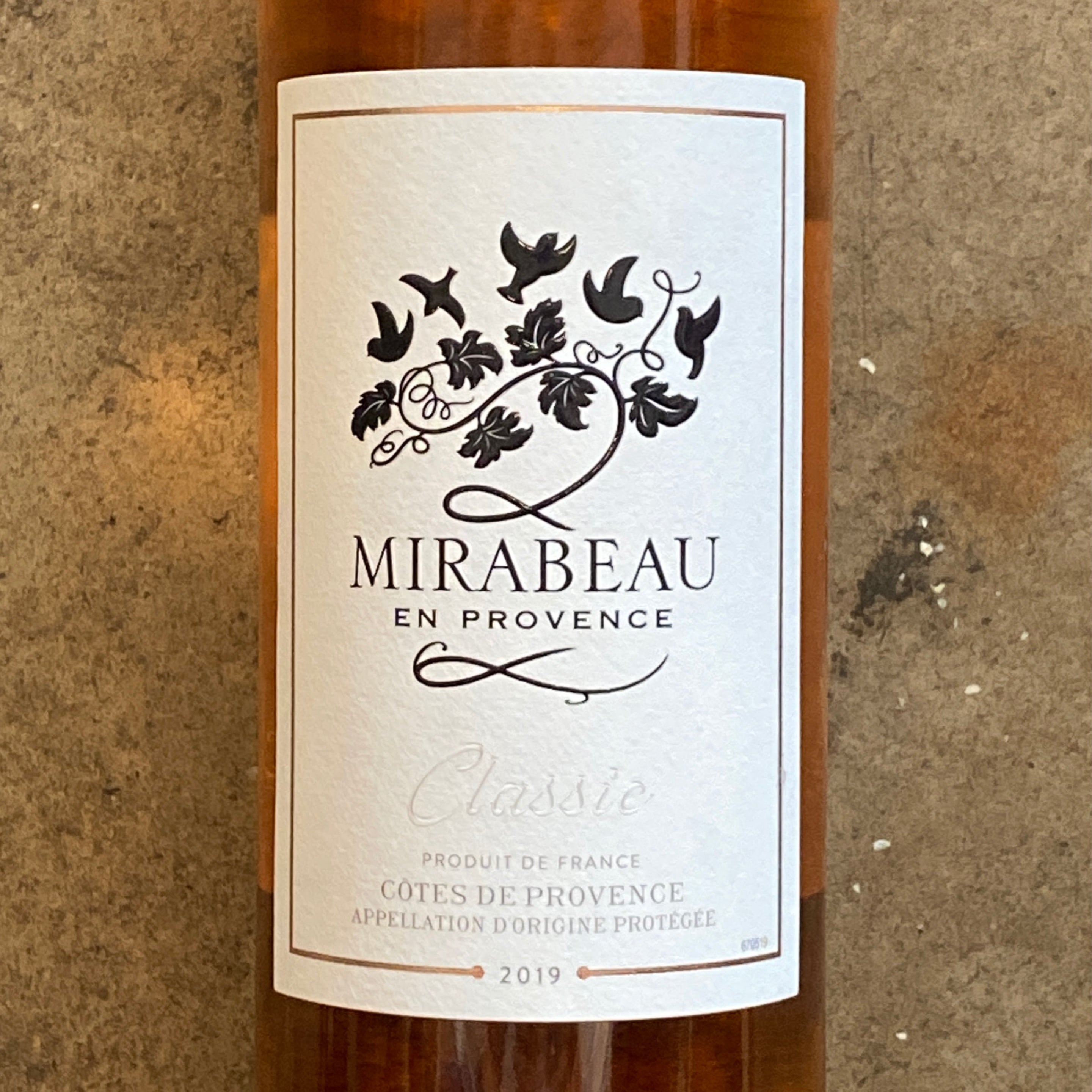 Mirabeau, Côtes de Provence Classic Rosé 2019, 750mL