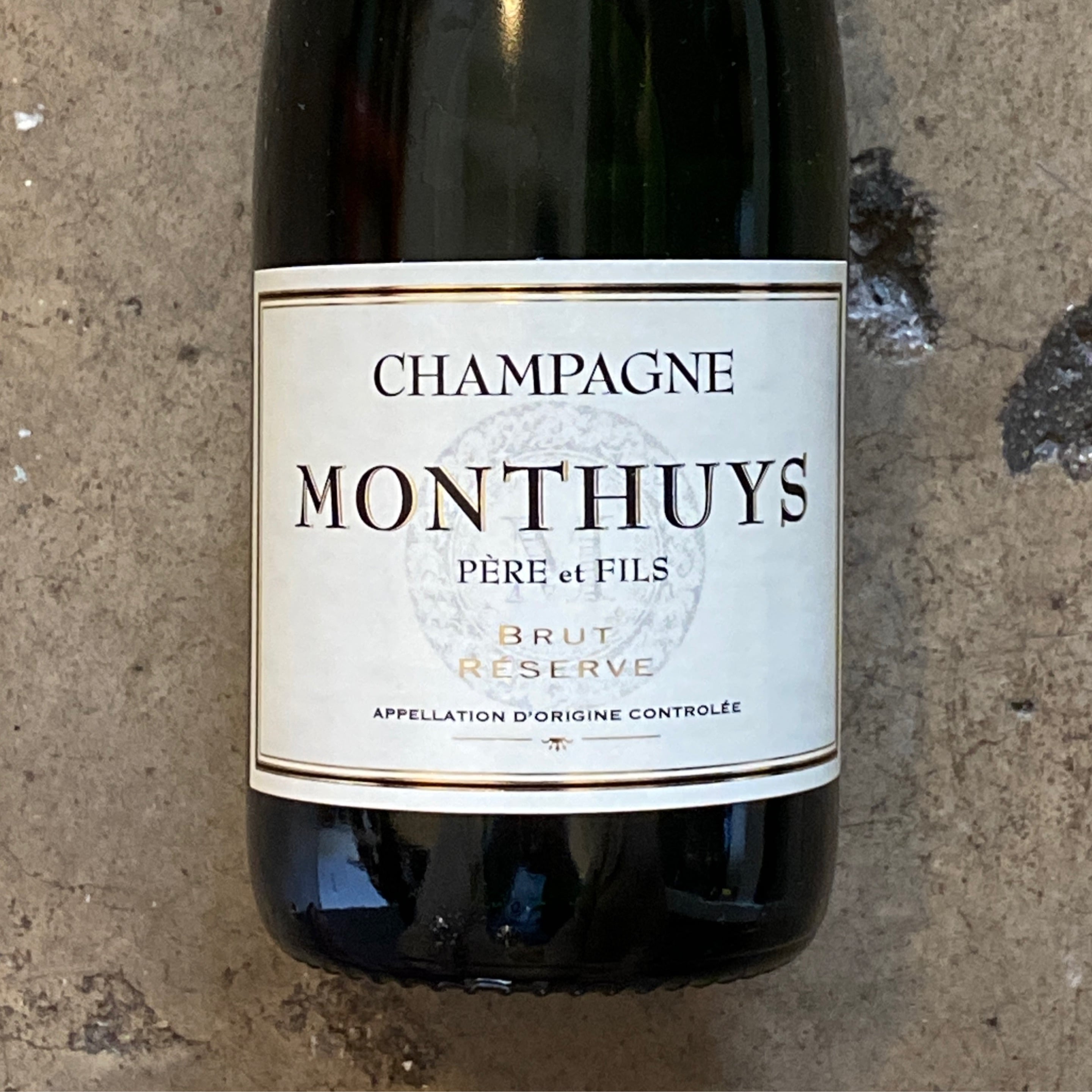 Monthuys Père et Fils, Brut Réserve, 375 mL 375mL