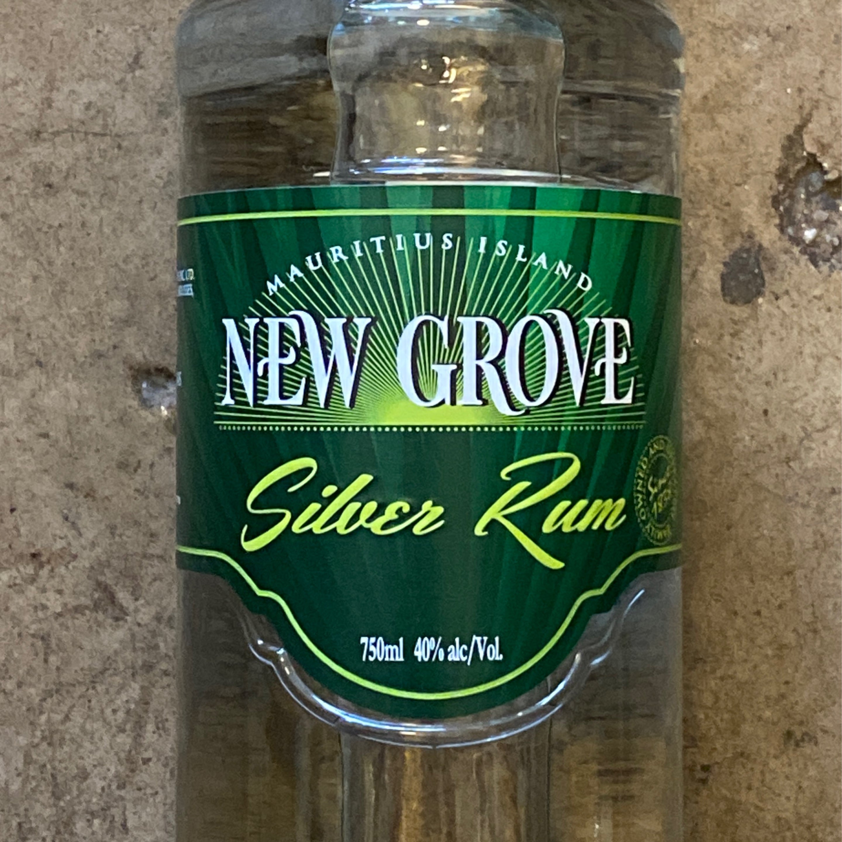 New Grove Rum, Silver Rum 750mL
