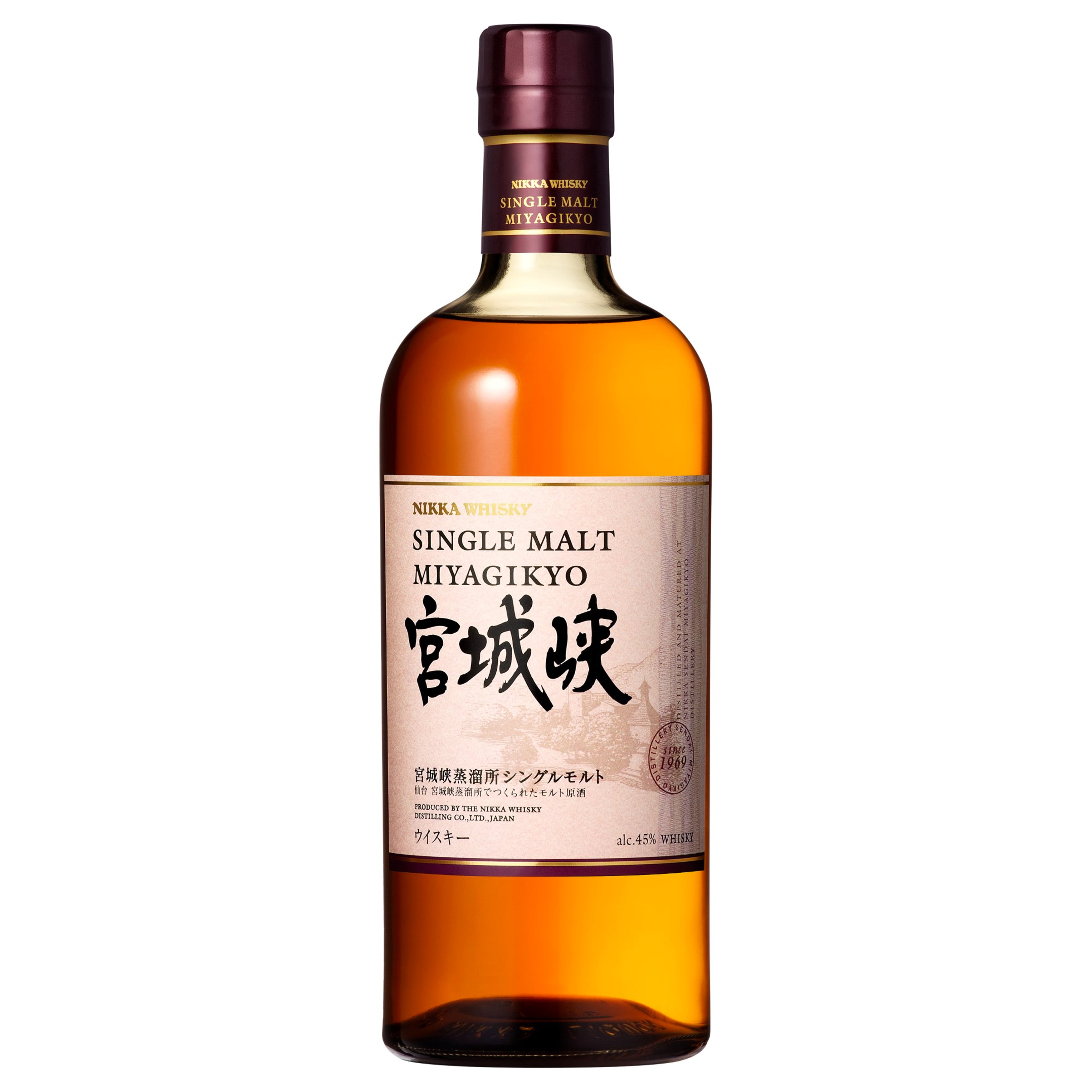 Nikka Whisky, Miyagikyo Single Malt Whisky 750mL