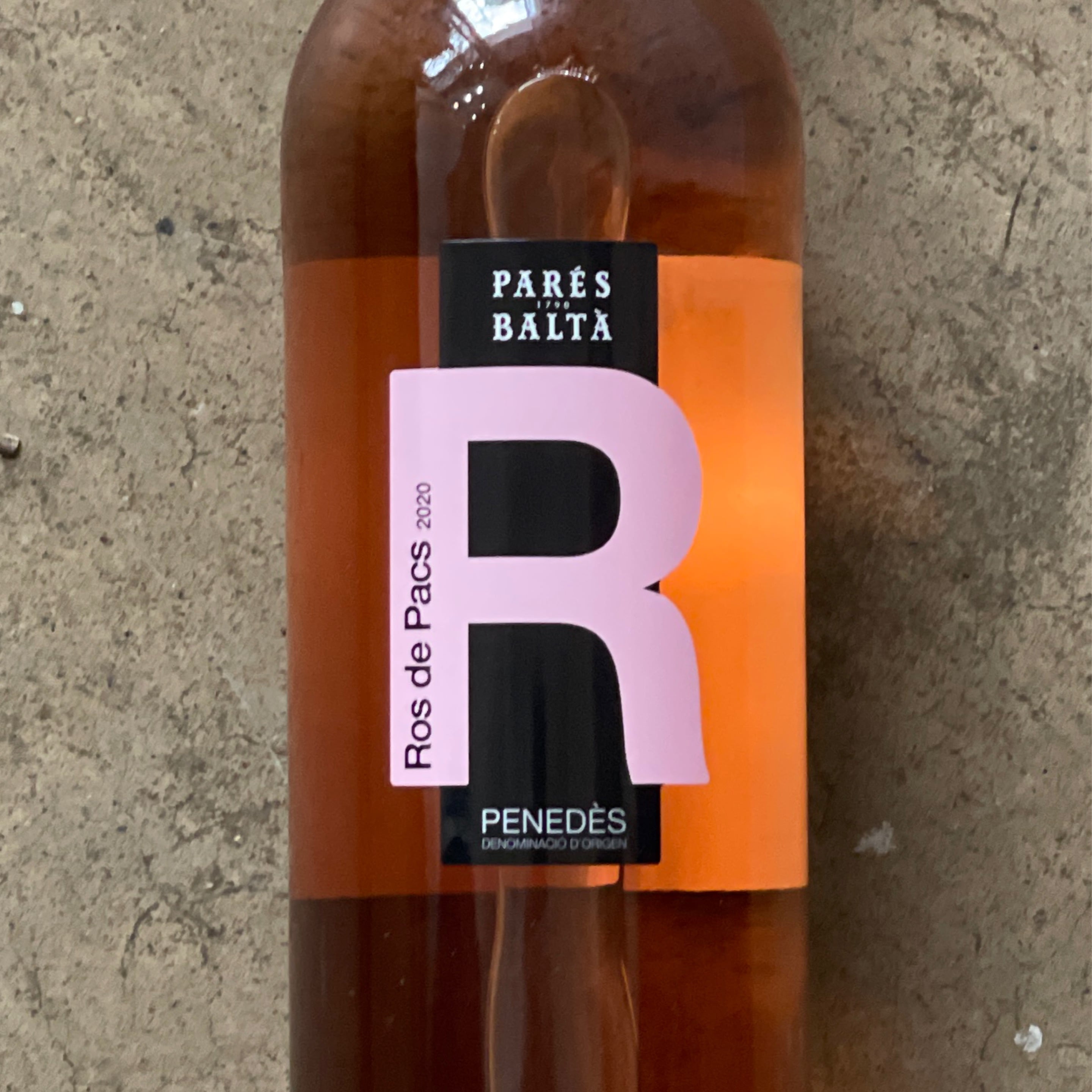 Parés Baltà, Ros de Pacs 2019, 750mL