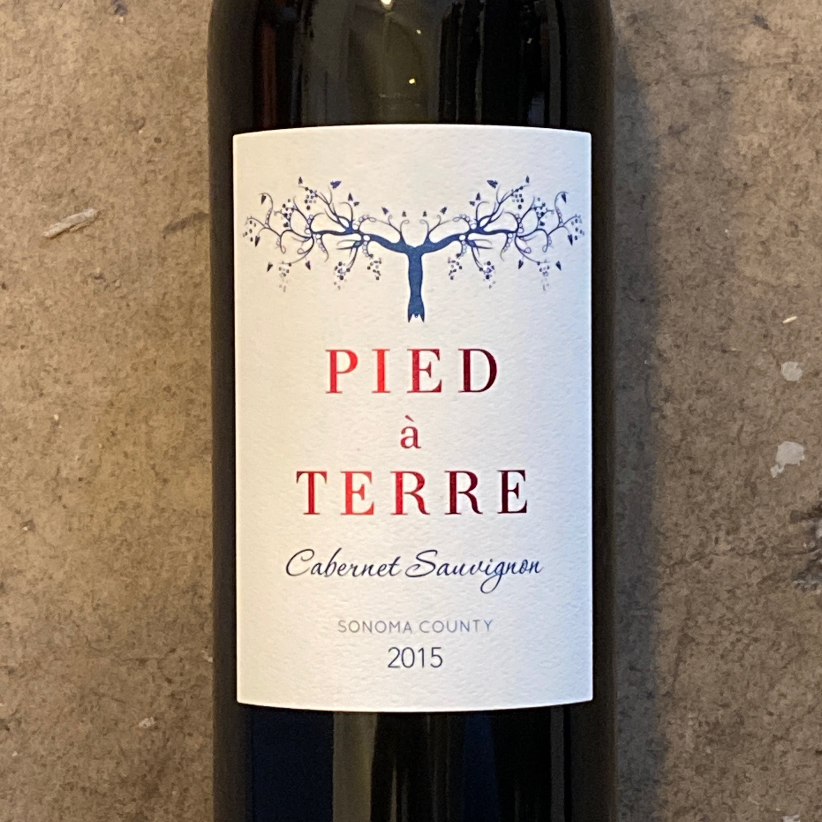 Pied a Terre, Cabernet Sauvignon 2018 750mL