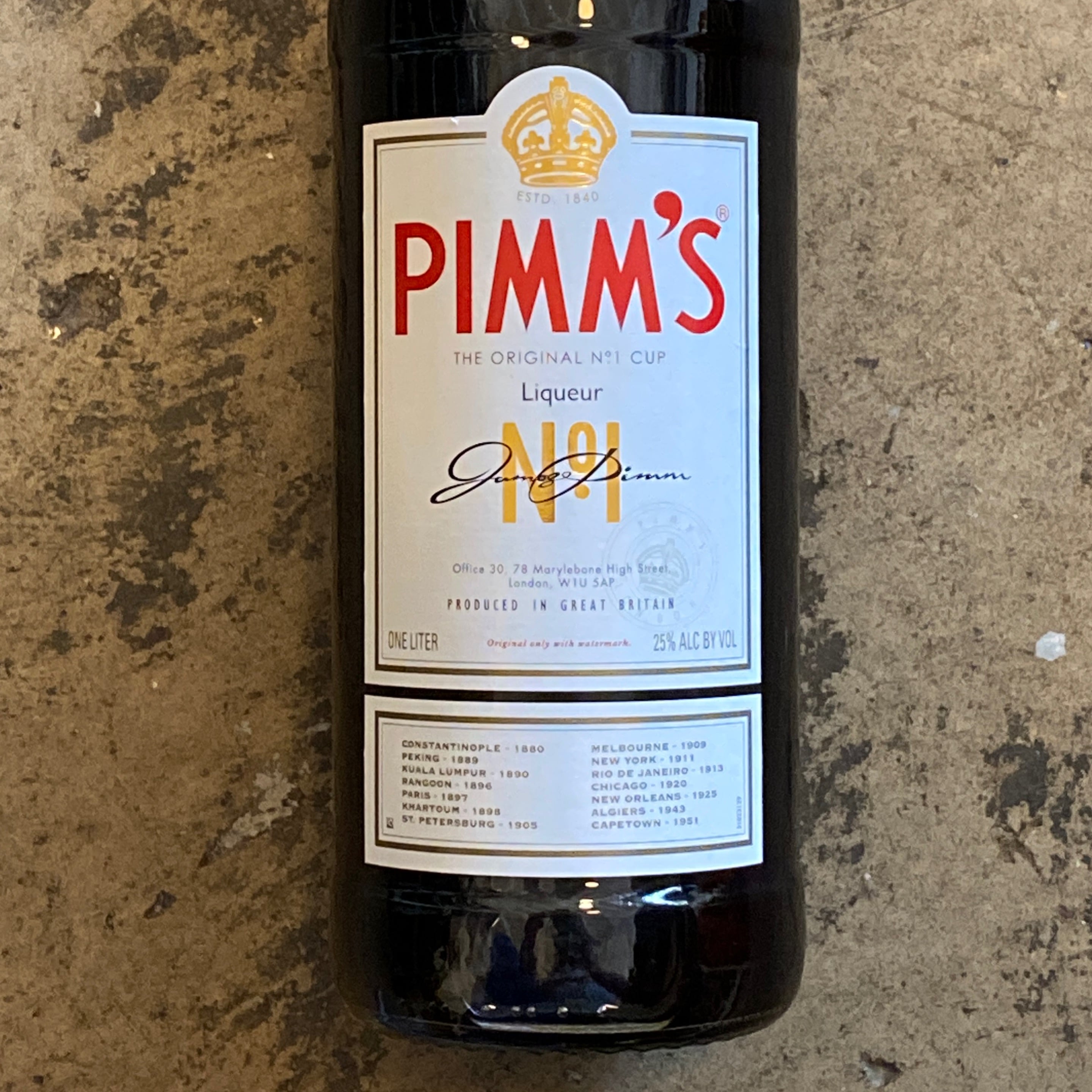 Pimm's, No. 1 1.0L