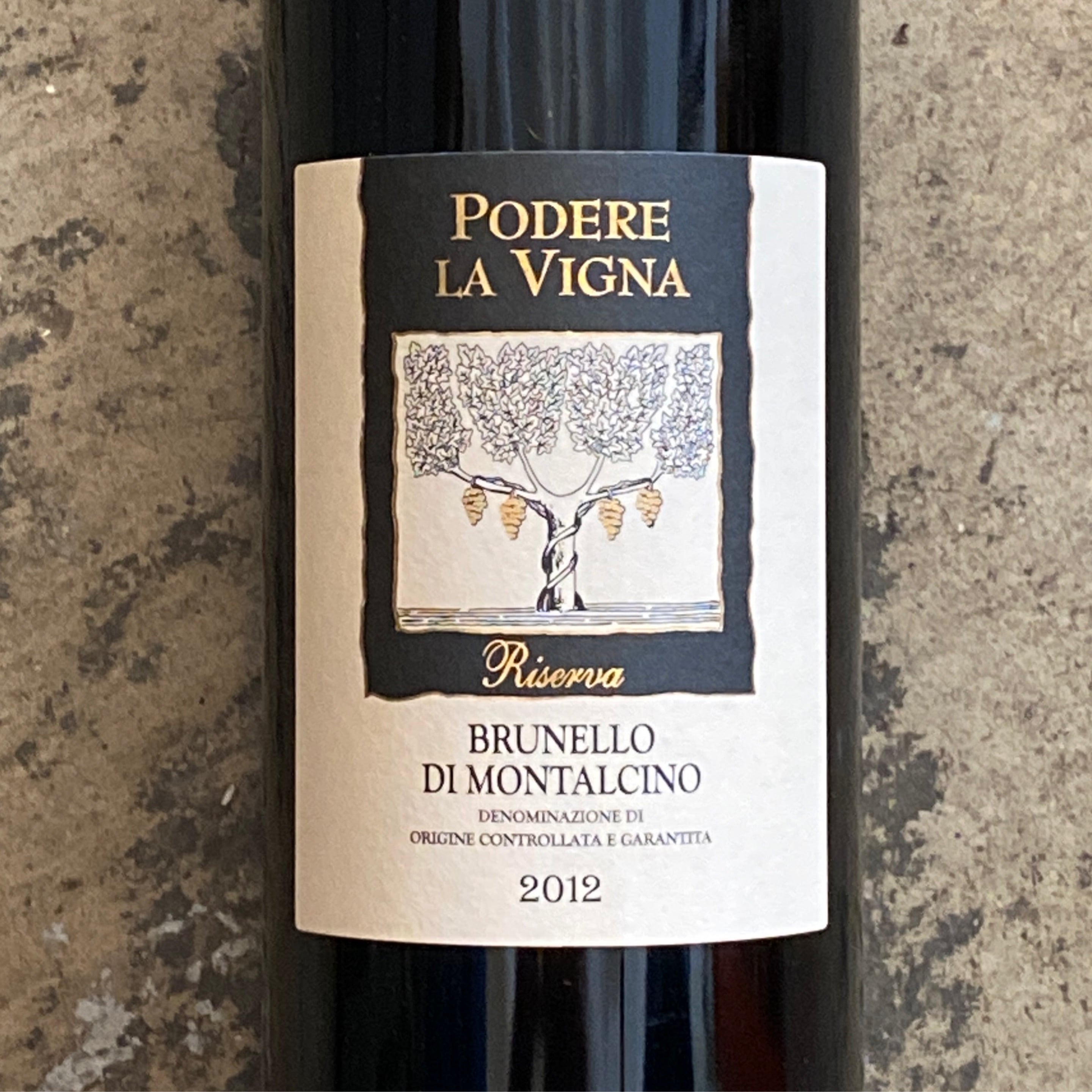 Podere La Vigna, Brunello di Montalcino Riserva 2012, 750mL