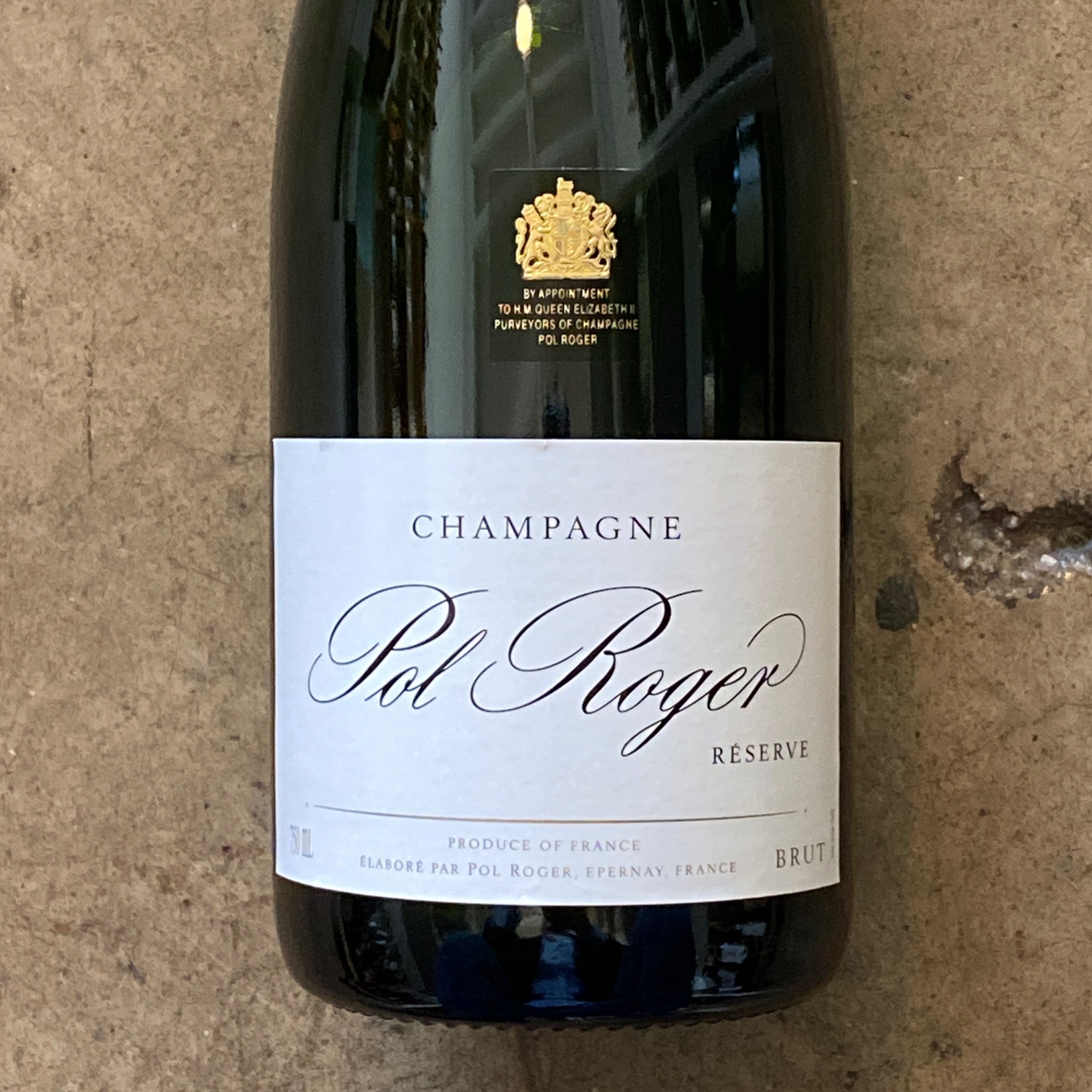Pol Roger, Brut Réserve NV, 750mL