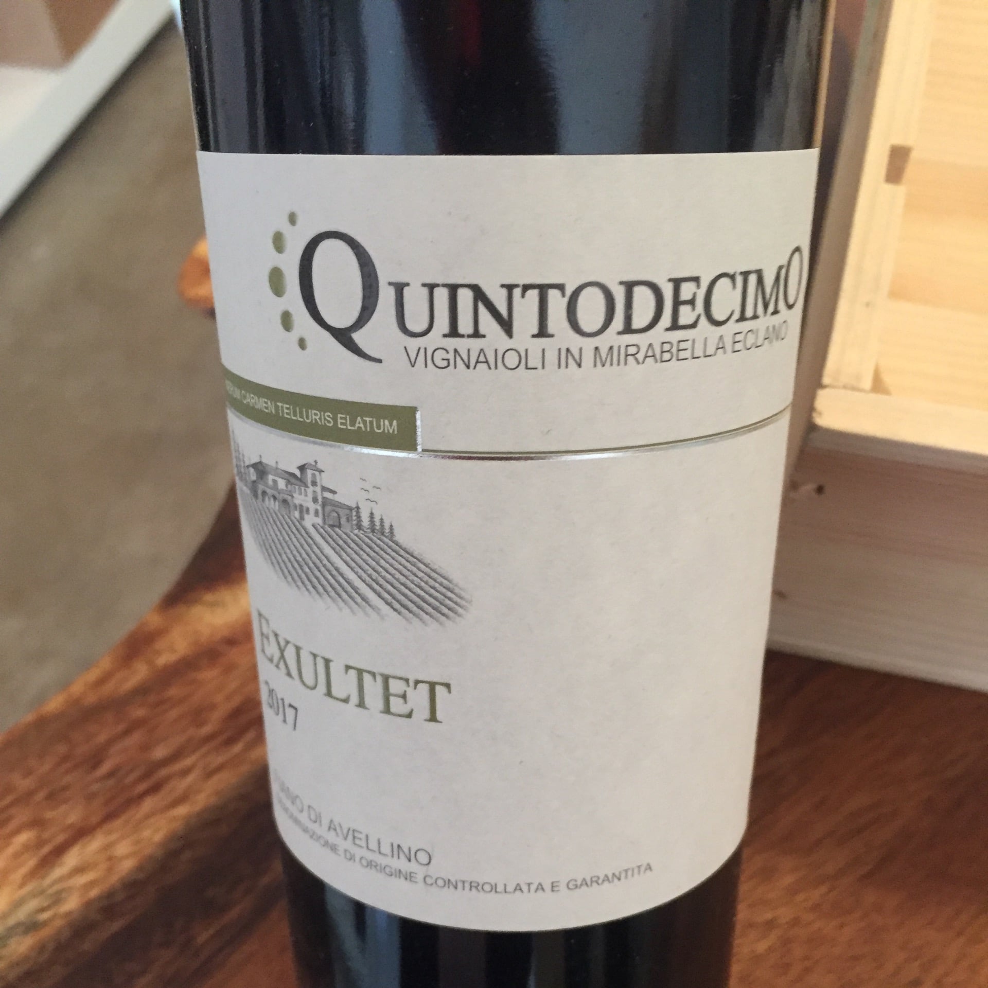 Quintodecimo, Fiano di Avellino Exultet 2017, 750mL