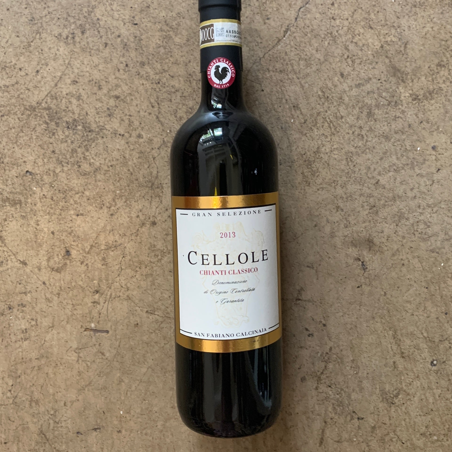San Fabiano Calcinaia, "Cellole" Chianti Classico Gran Selezione 2013, 750 mL