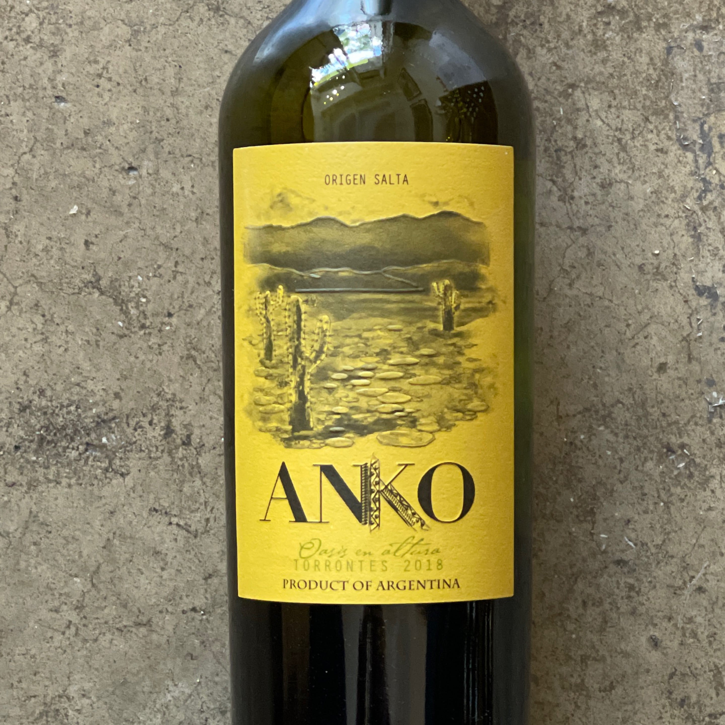Anko, Torrontés 2018, 750mL