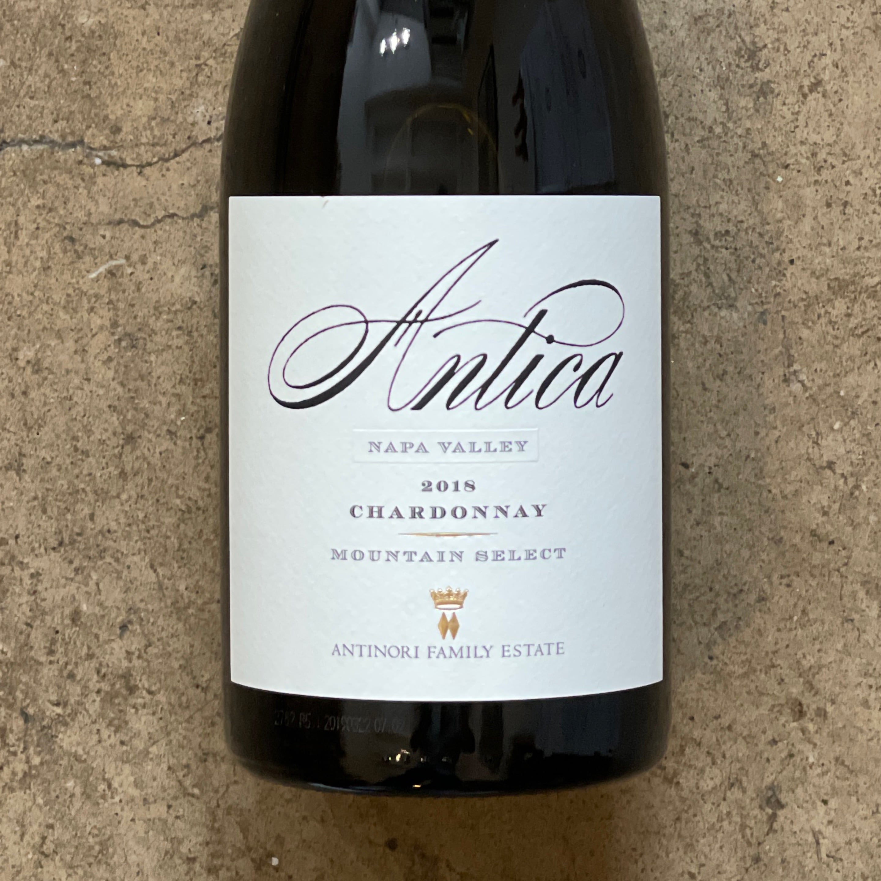 Antica, Mountain Select Chardonnay 2018, 750mL