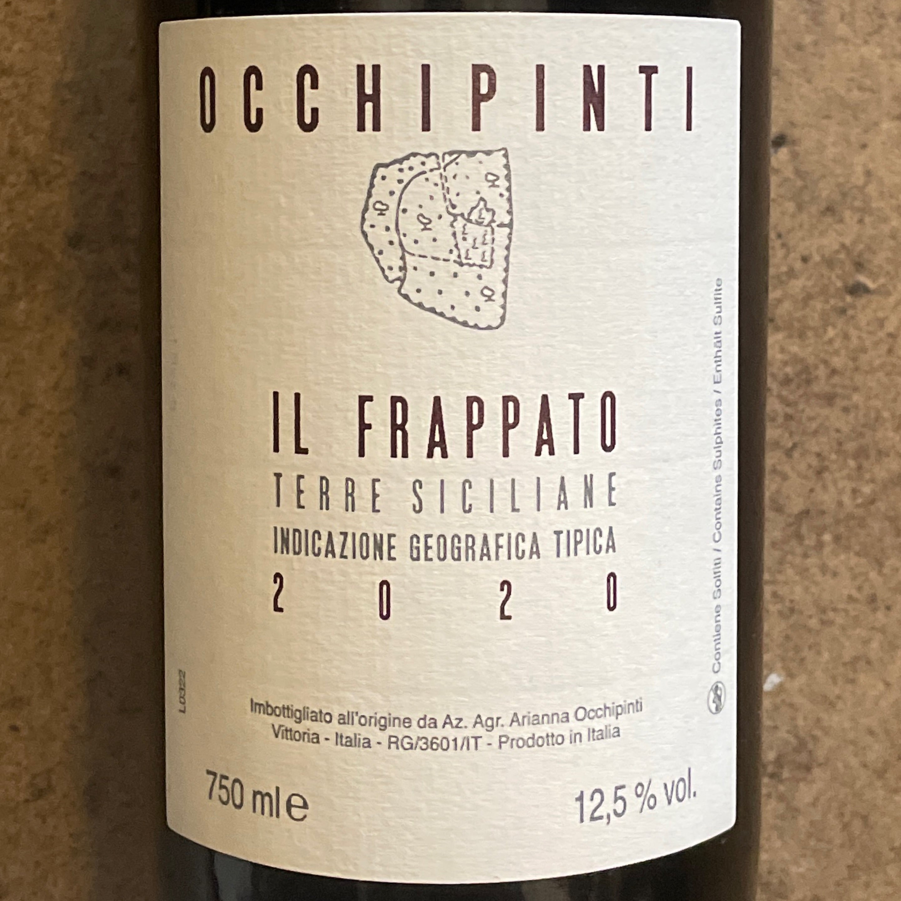 Arianna Occhipinti, Il Frappato 2020, 750 mL