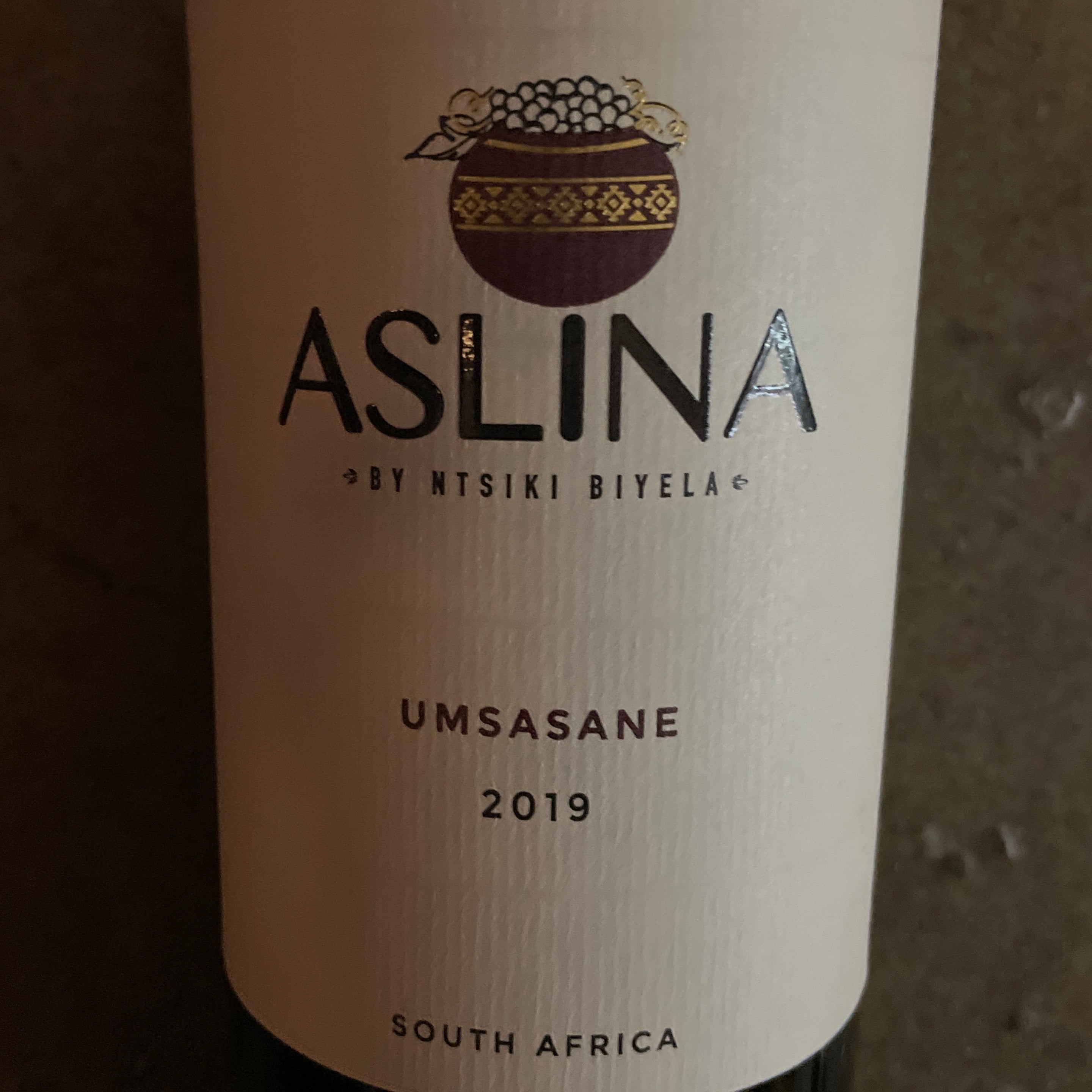 Aslina, Umsasane 2019, 750 mL