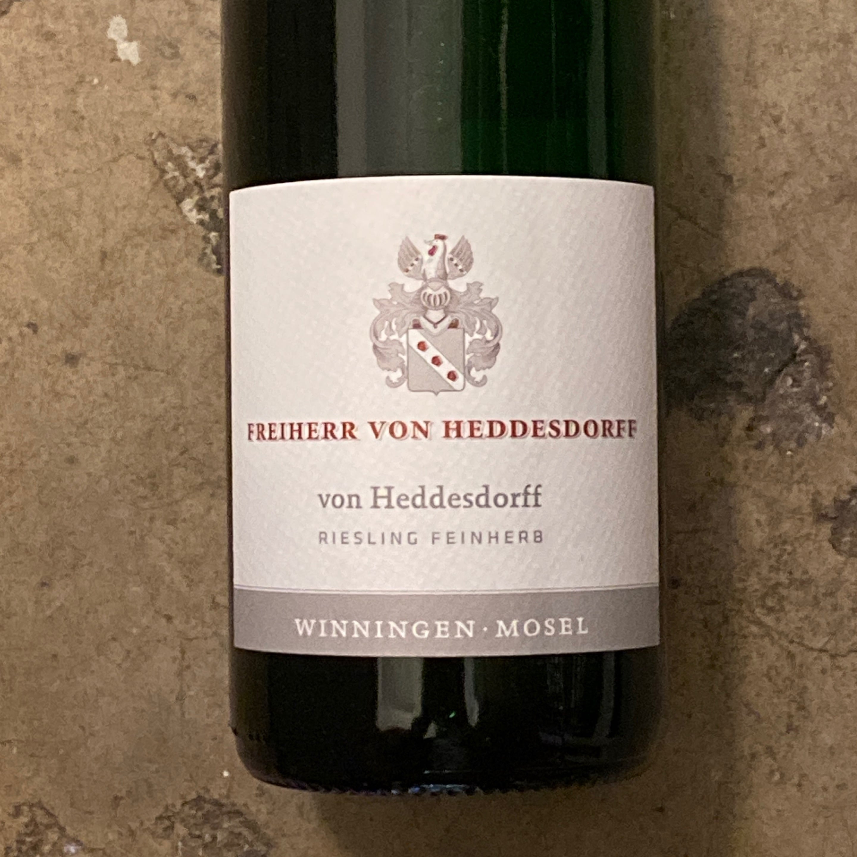 Freiherr von Heddesdorff, Riesling Feinherb 2018, 750mL
