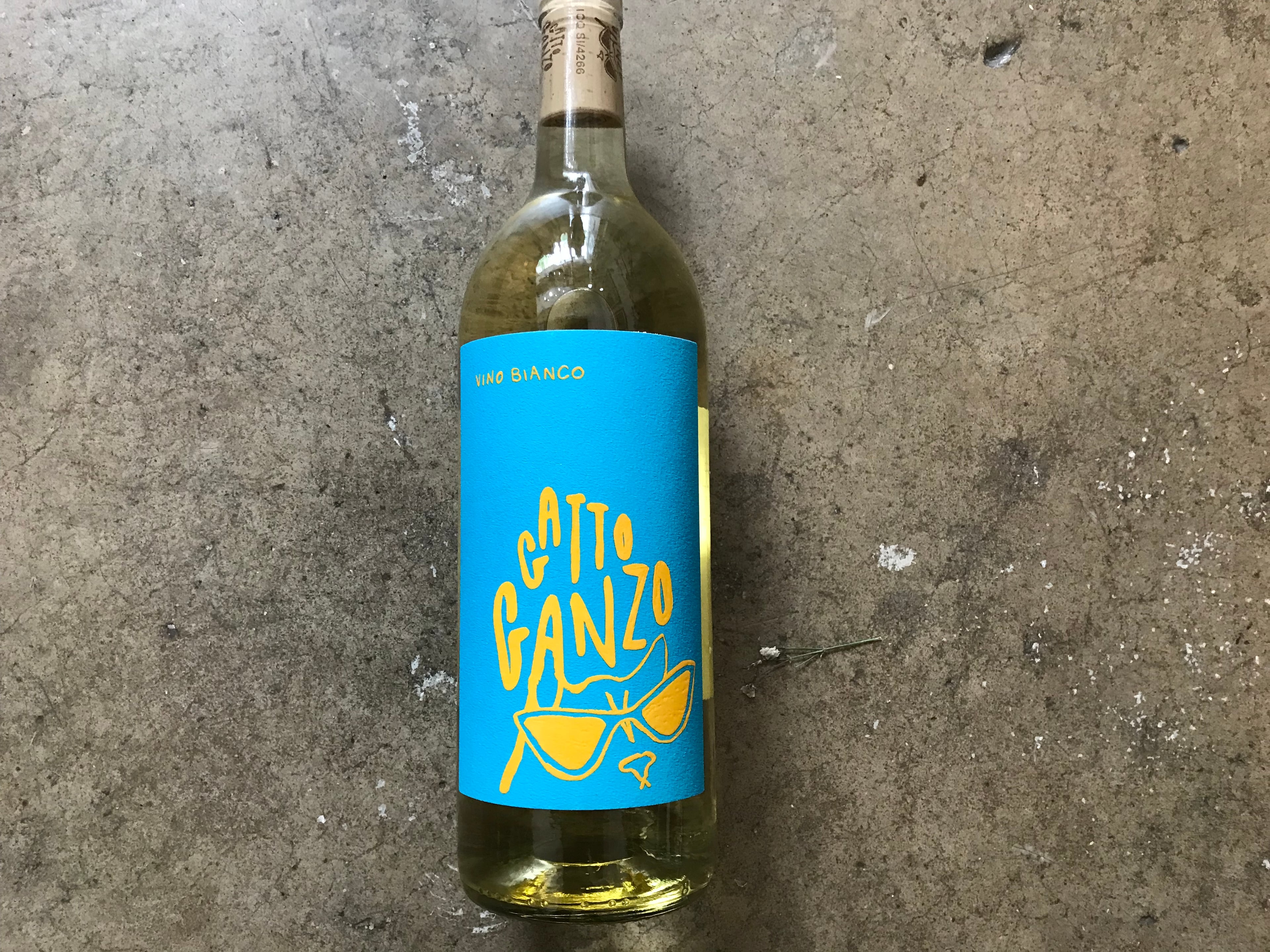 Gatto Ganzo, Vino Bianco 2020, 750mL