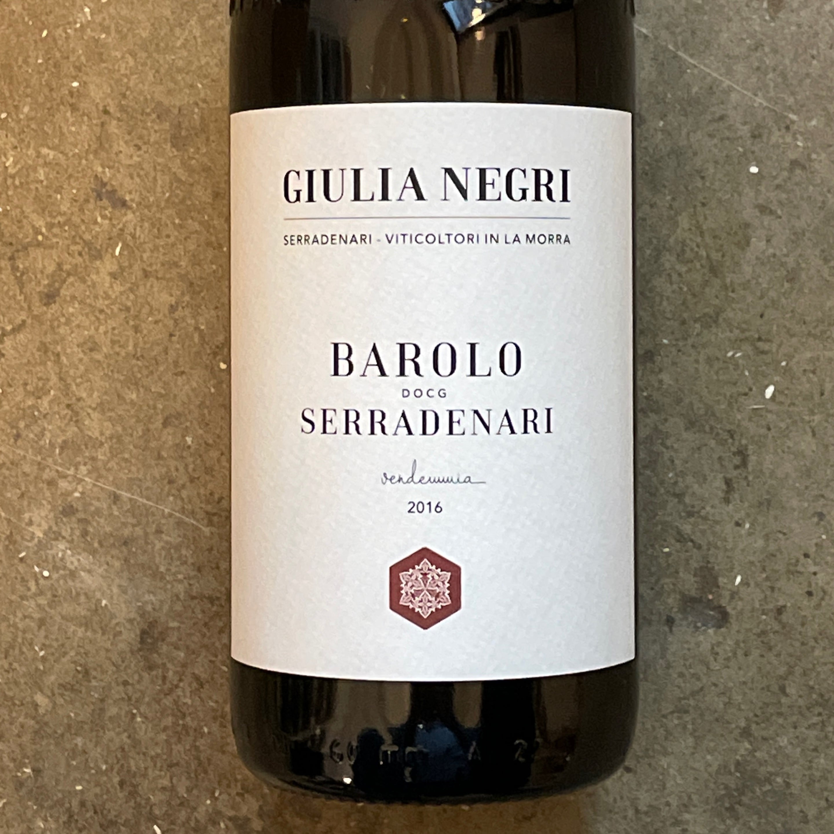 Giulia Negri, Barolo Serradenari 2016, 750mL