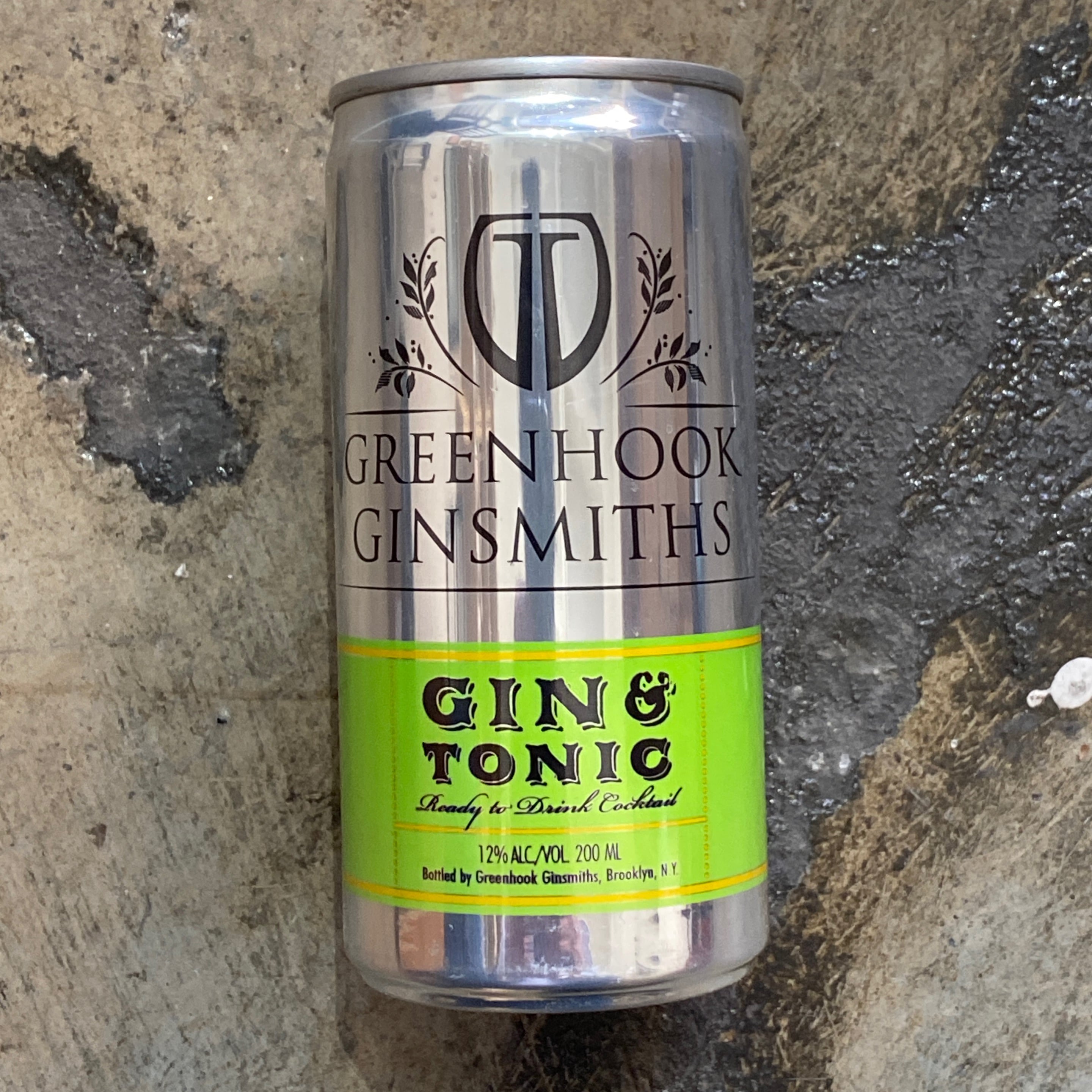 Greenhook Ginsmiths, Gin & Tonic 200mL