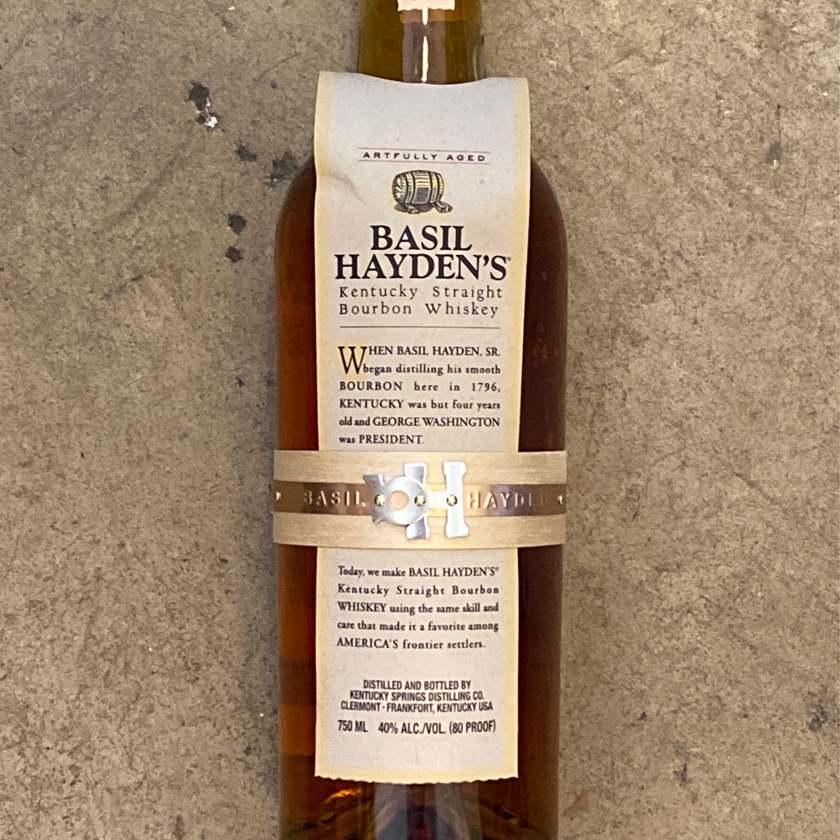 Basil Hayden's, Kentucky Straight Bourbon 750mL