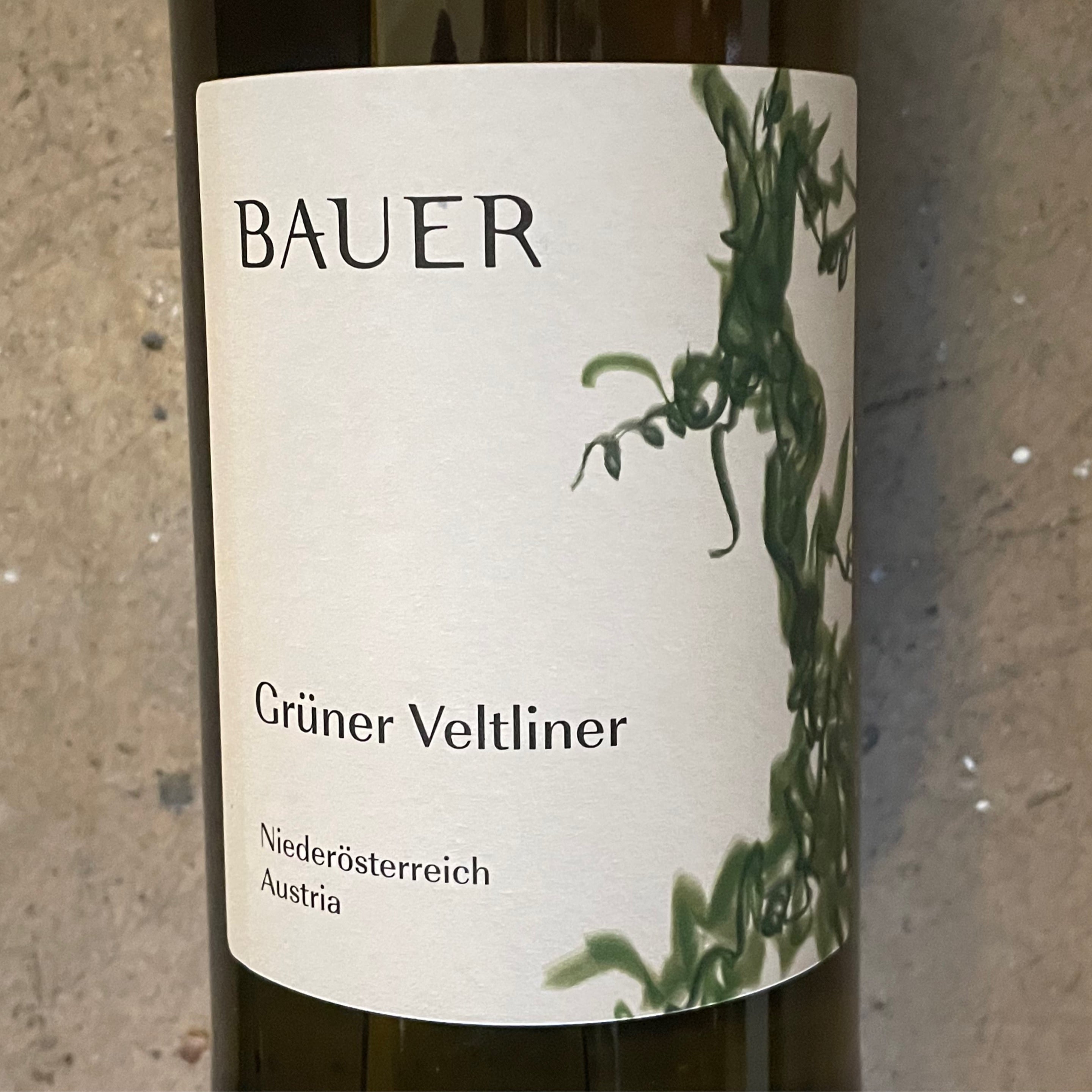 Bauer Gruner Veltliner Niederosterreich NV, 1.0L