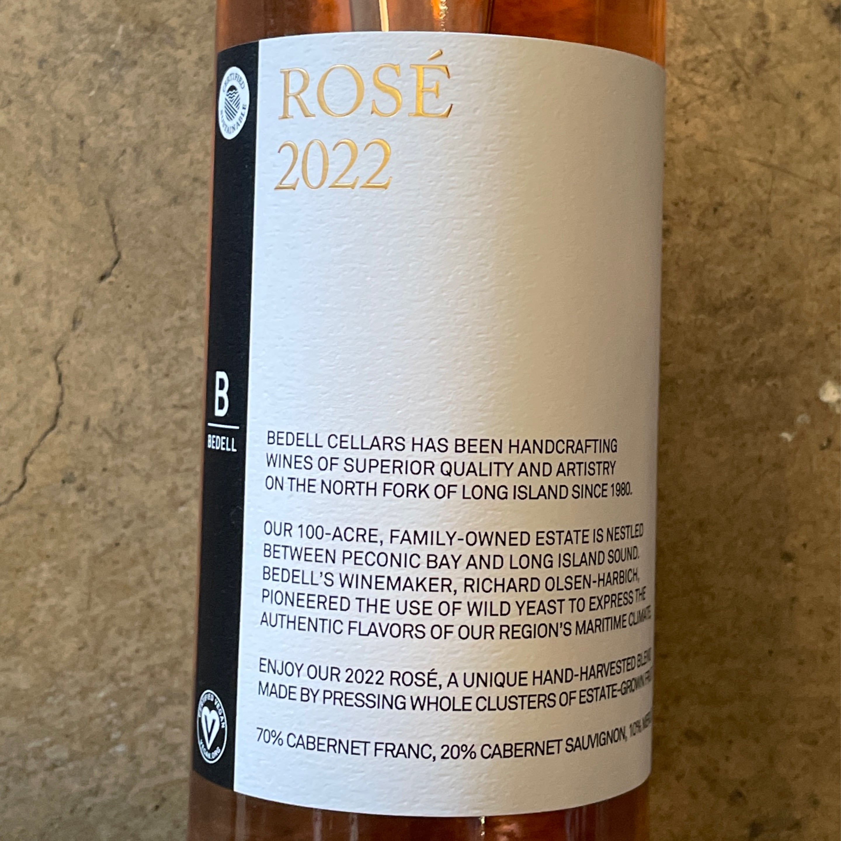 Bedell Cellars, Rosé 2022, 750 mL