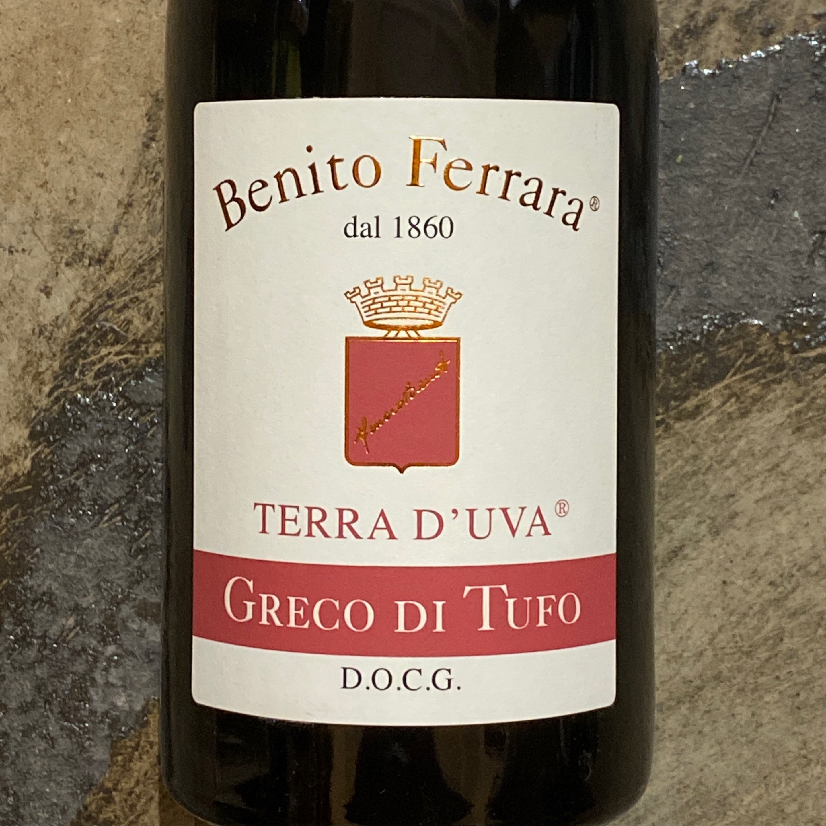 Benito Ferrara, Terra d'Uva Greco di Tufo 2018, 750mL