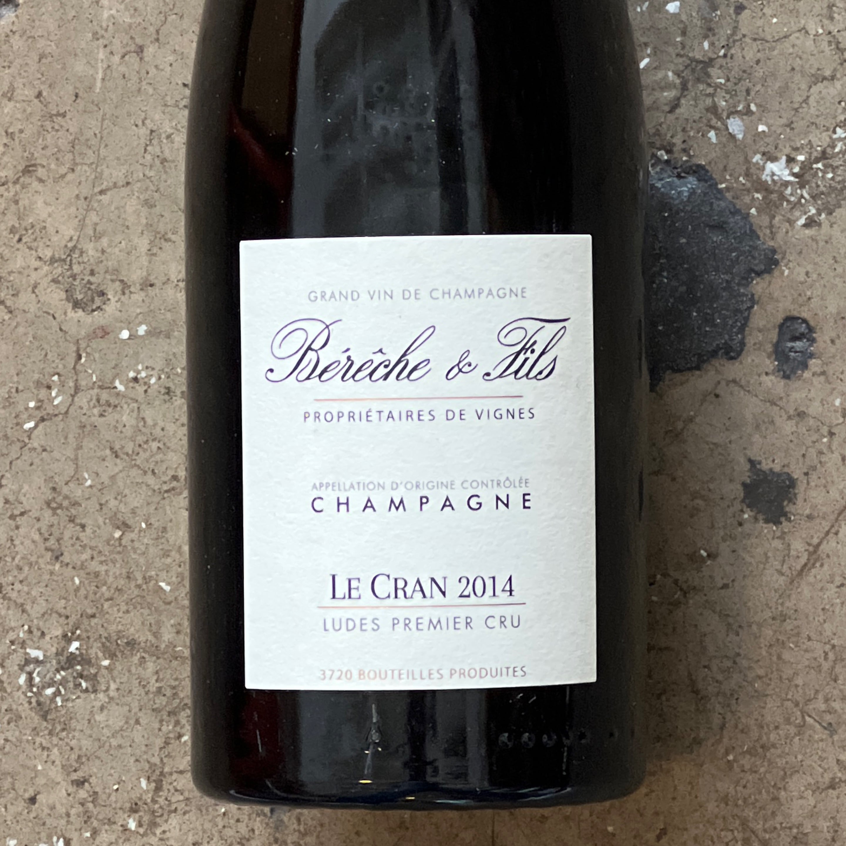 Bérêche et Fils, Le Cran 2012, 750mL