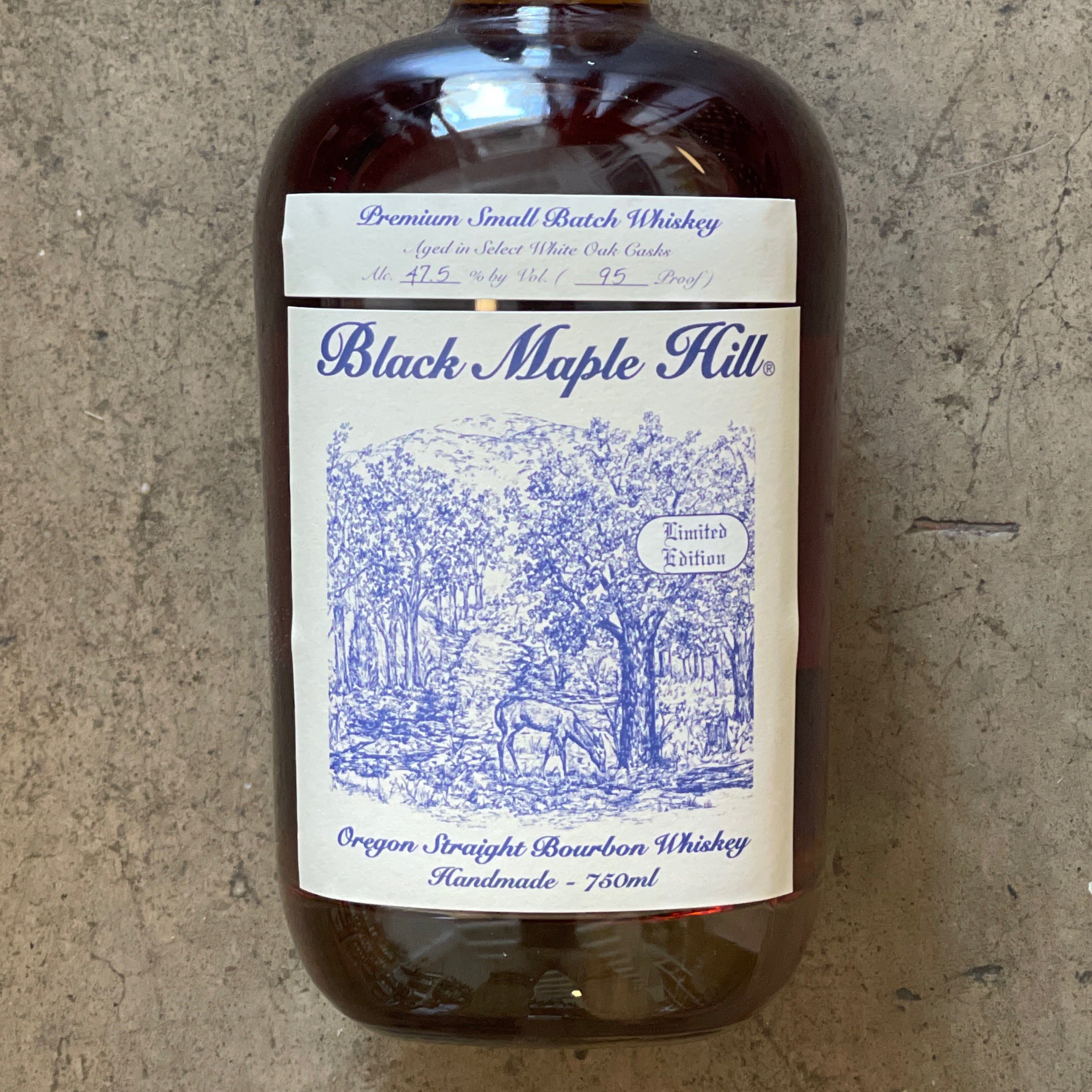 Black Maple Hill, Oregon Straight Bourbon Whiskey 750mL
