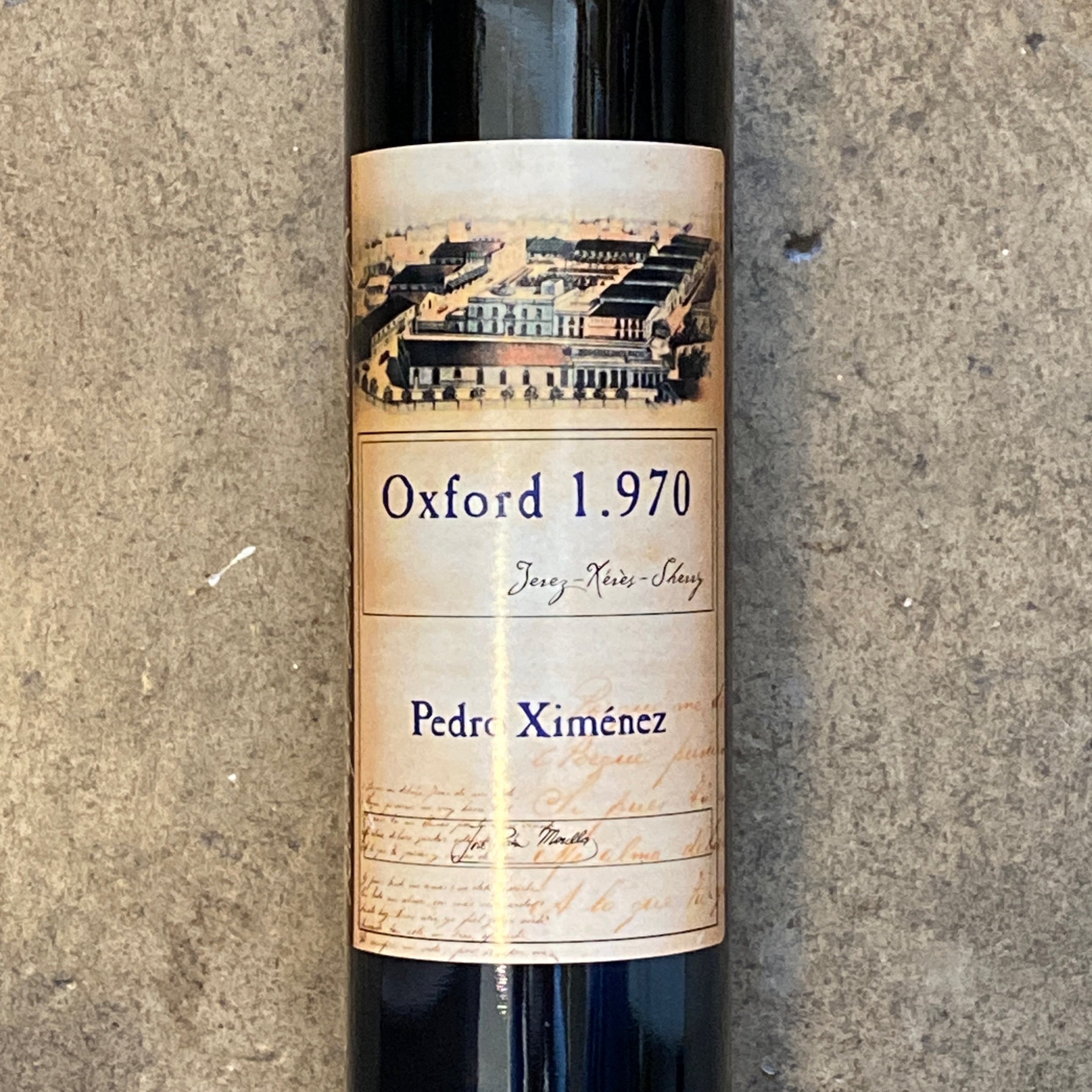 Bodegas Dios Baco, Oxford 1970 Pedro Ximénez 500mL
