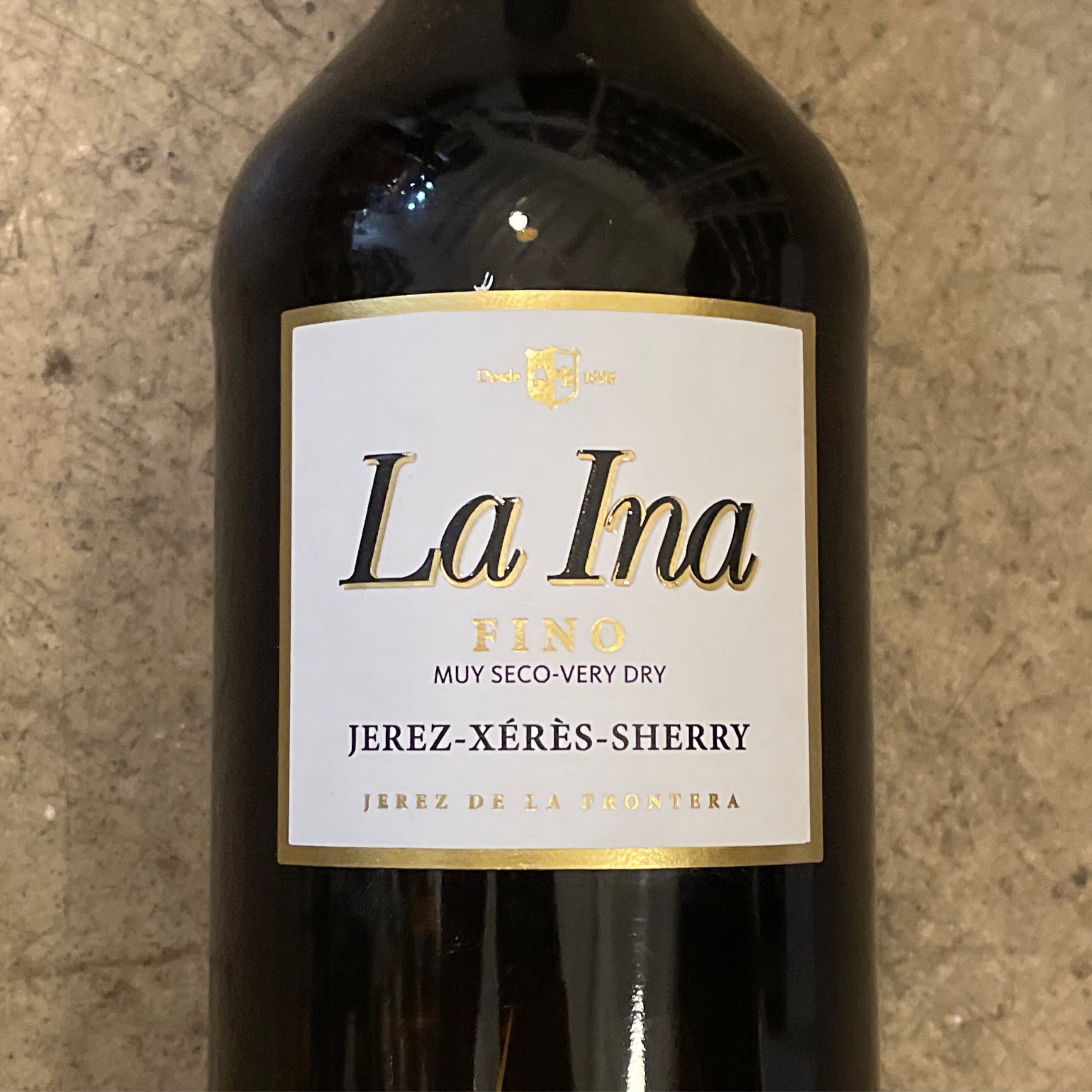 Bodegas Domecq, La Ina Fino Sherry NV, 750 mL