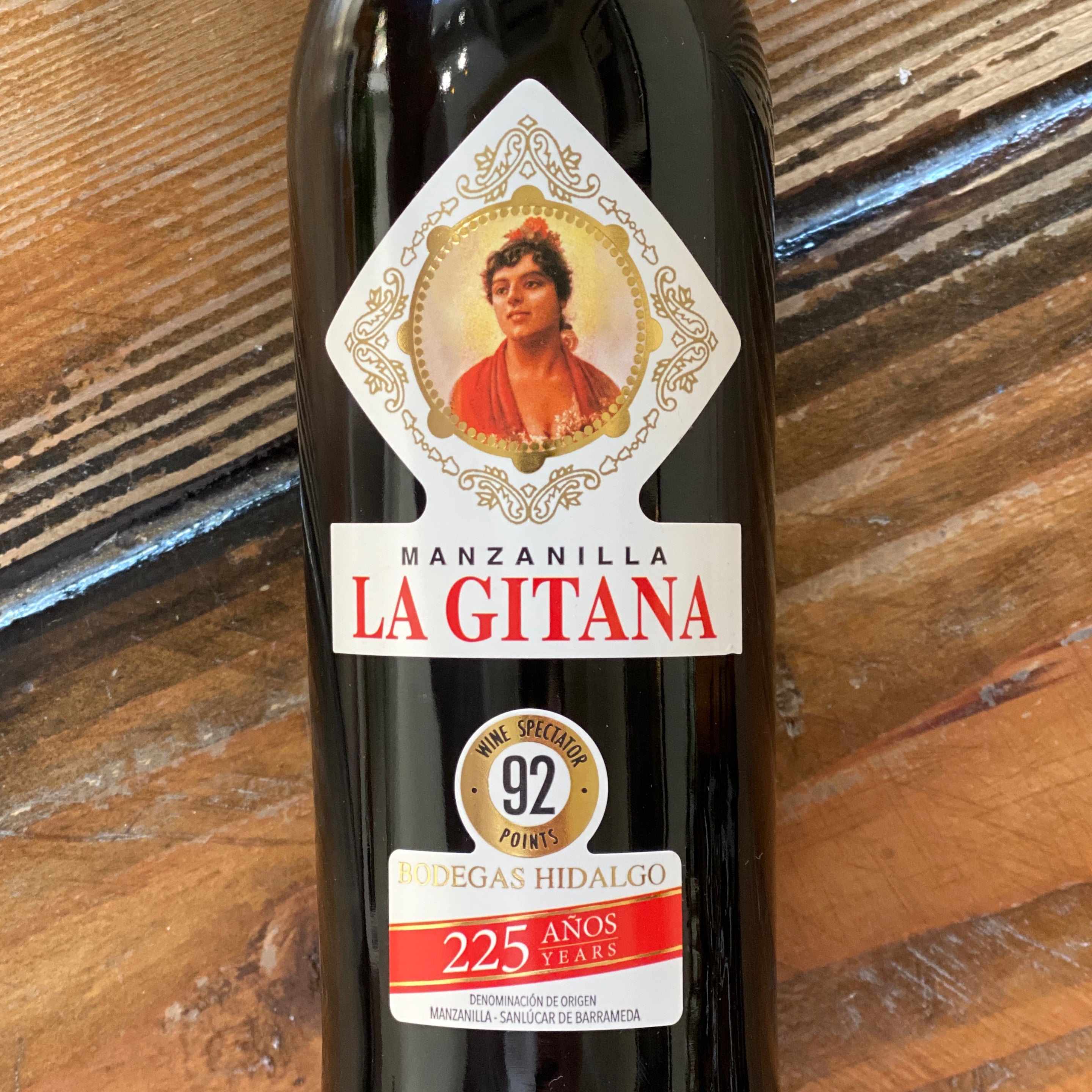 Bodegas Hidalgo La Gitana, Manzanilla La Gitana NV, 500mL